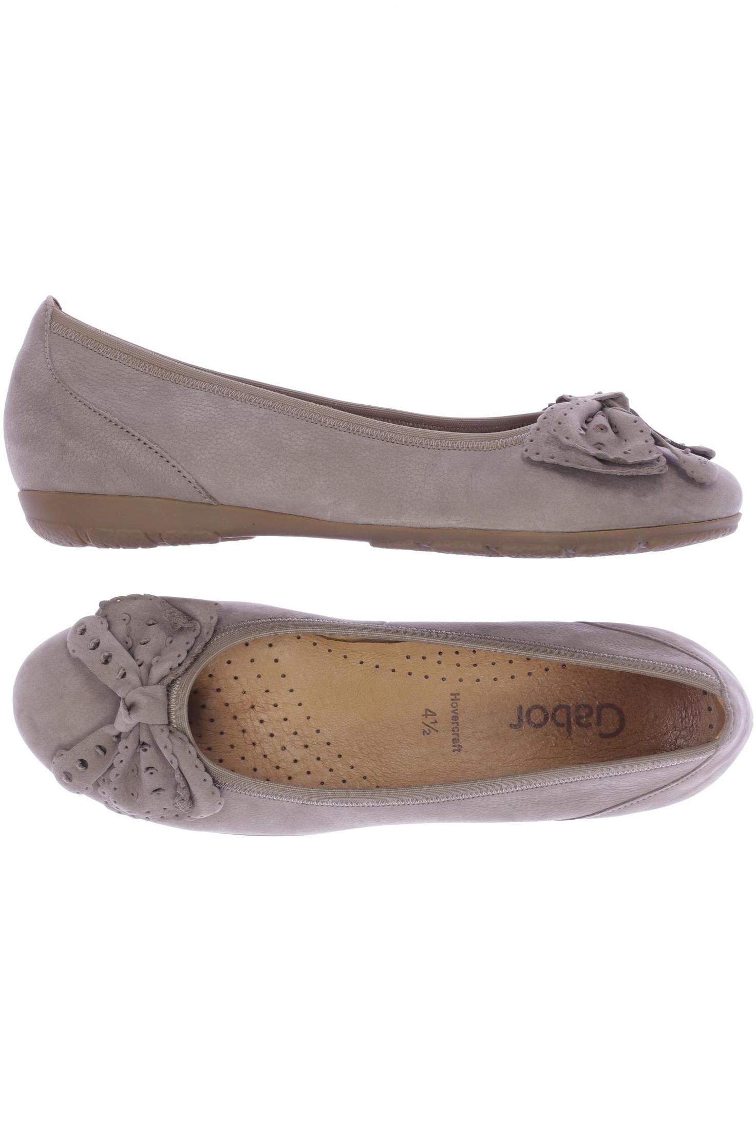 

Gabor Damen Ballerinas, grau, Gr. 4.5