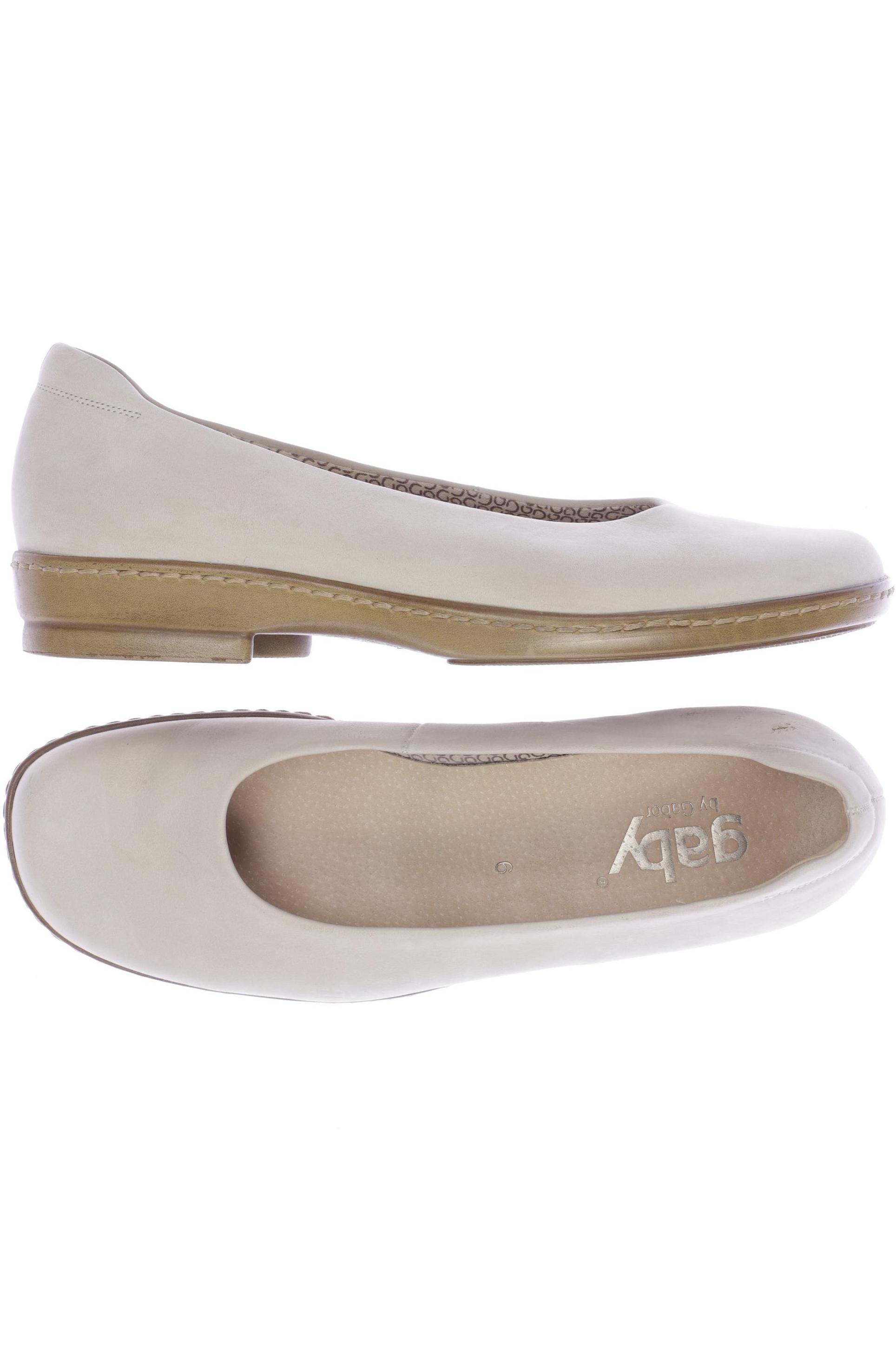 

Gabor Damen Ballerinas, cremeweiß