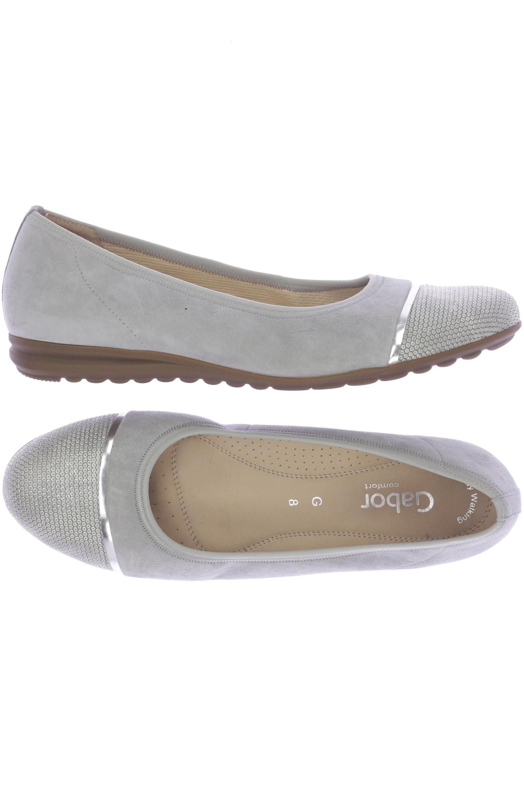 

Gabor Damen Ballerinas, grau, Gr. 8
