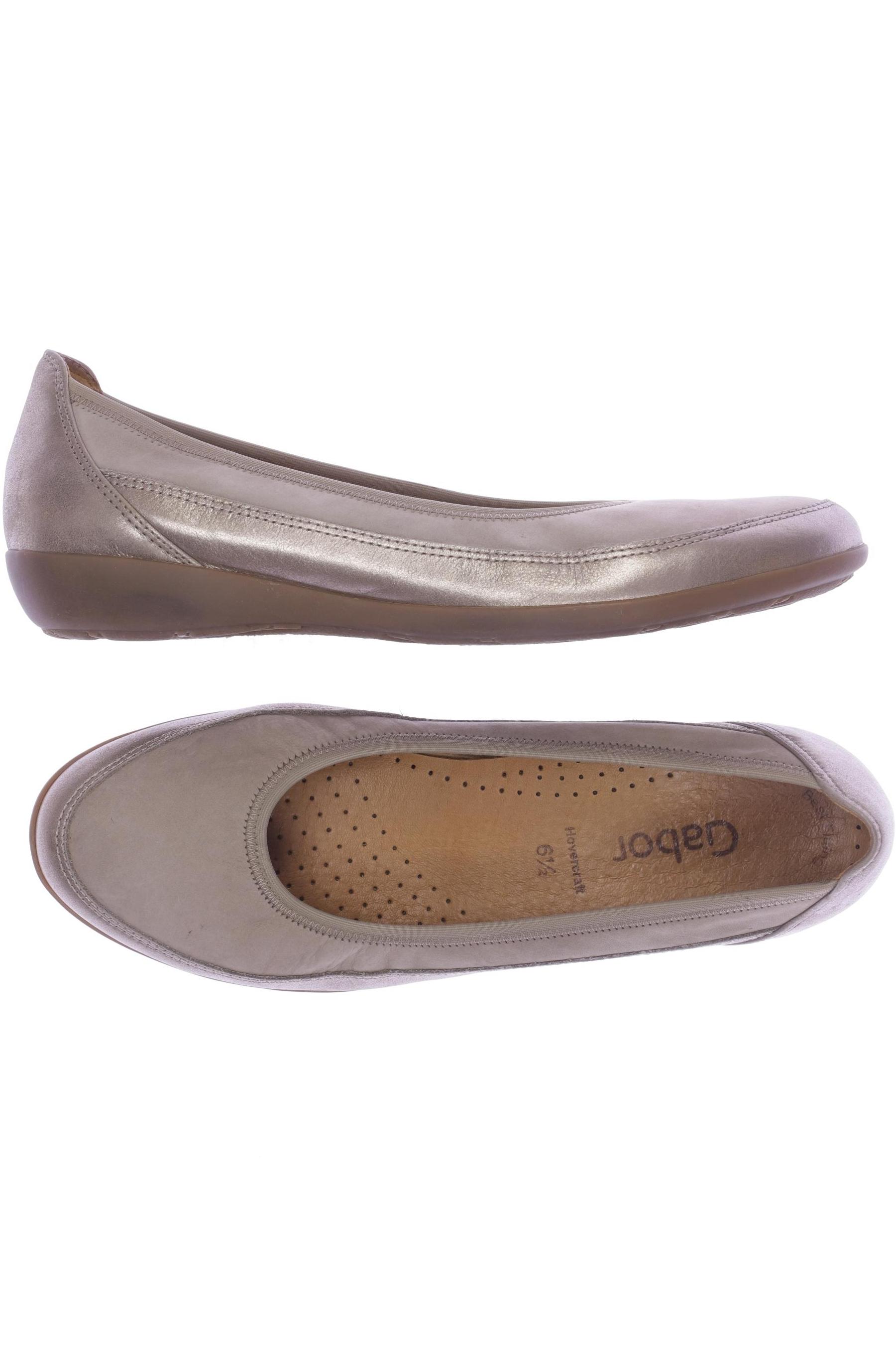 

Gabor Damen Ballerinas, beige, Gr. 6.5