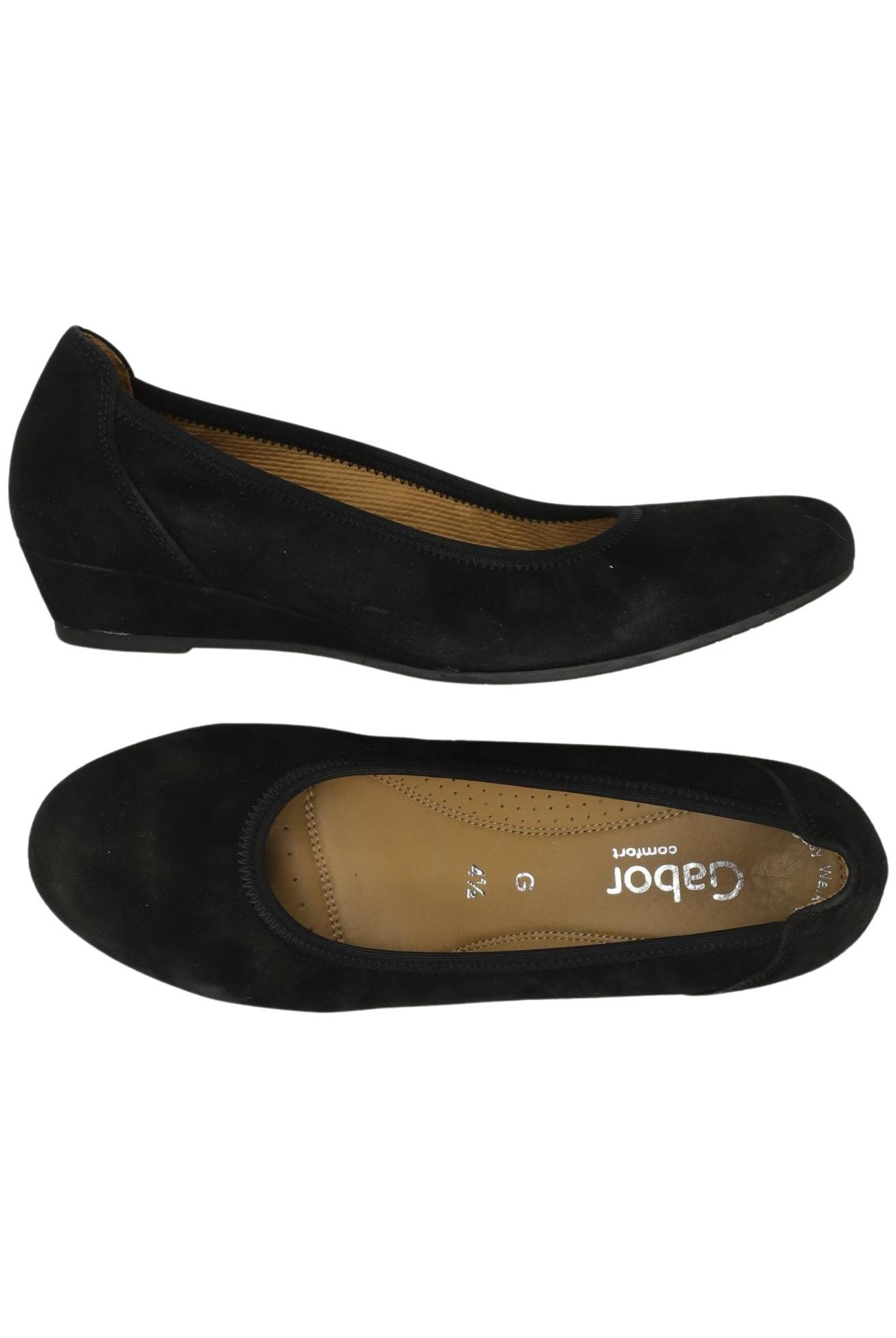

Gabor Damen Ballerinas, schwarz, Gr. 4.5