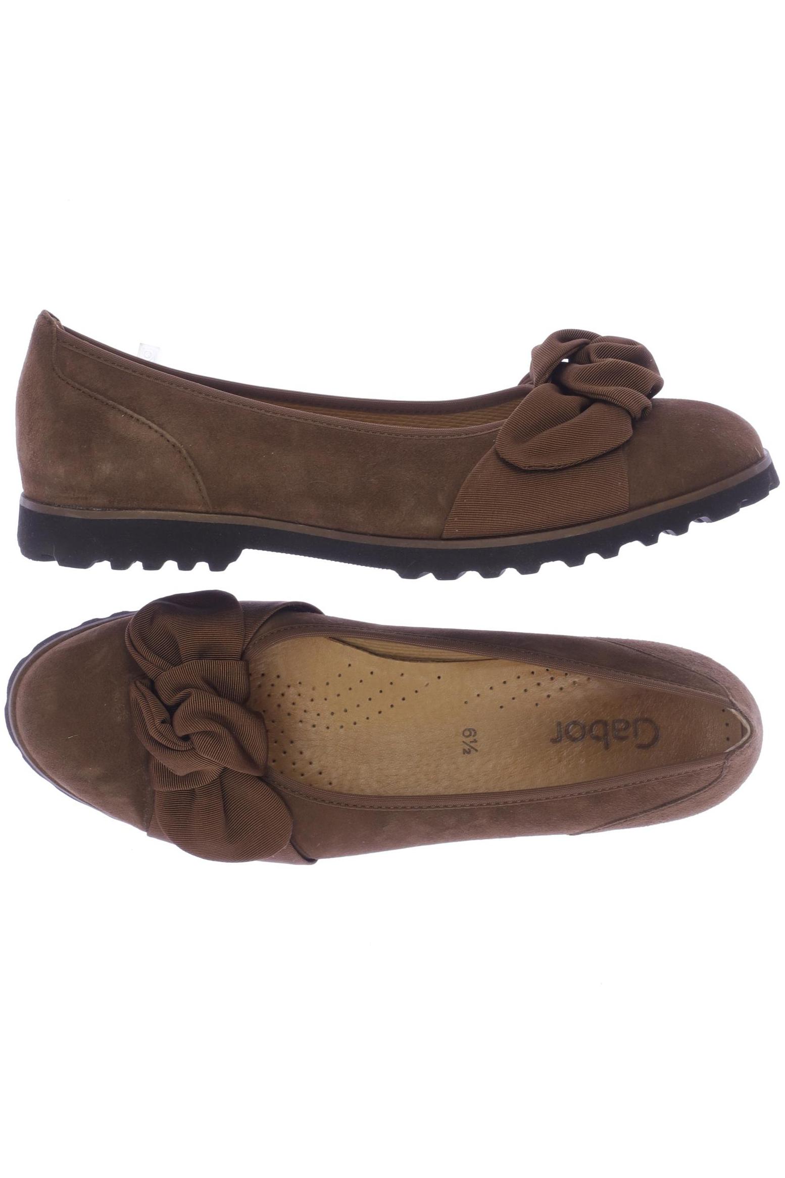 

Gabor Damen Ballerinas, braun, Gr. 6.5