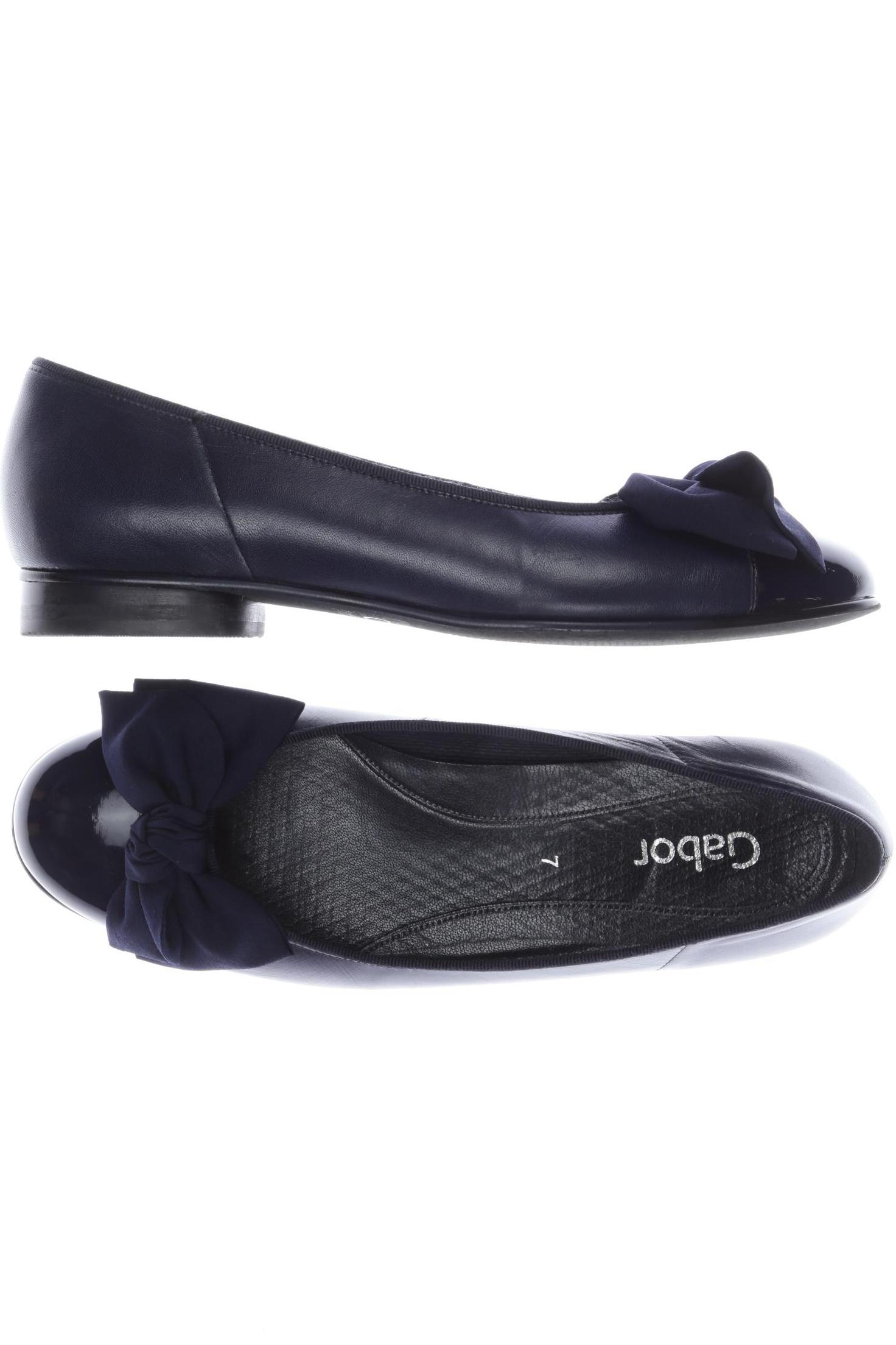 

Gabor Damen Ballerinas, marineblau, Gr. 7