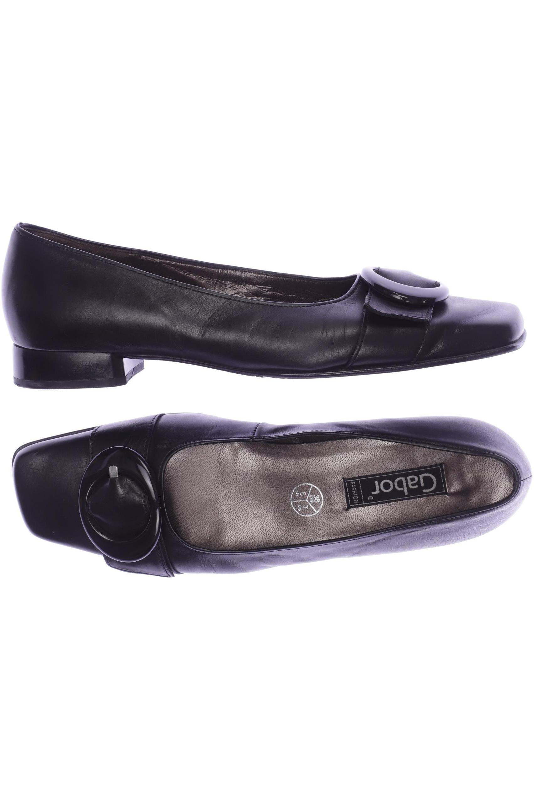 

Gabor Damen Ballerinas, schwarz, Gr. 38