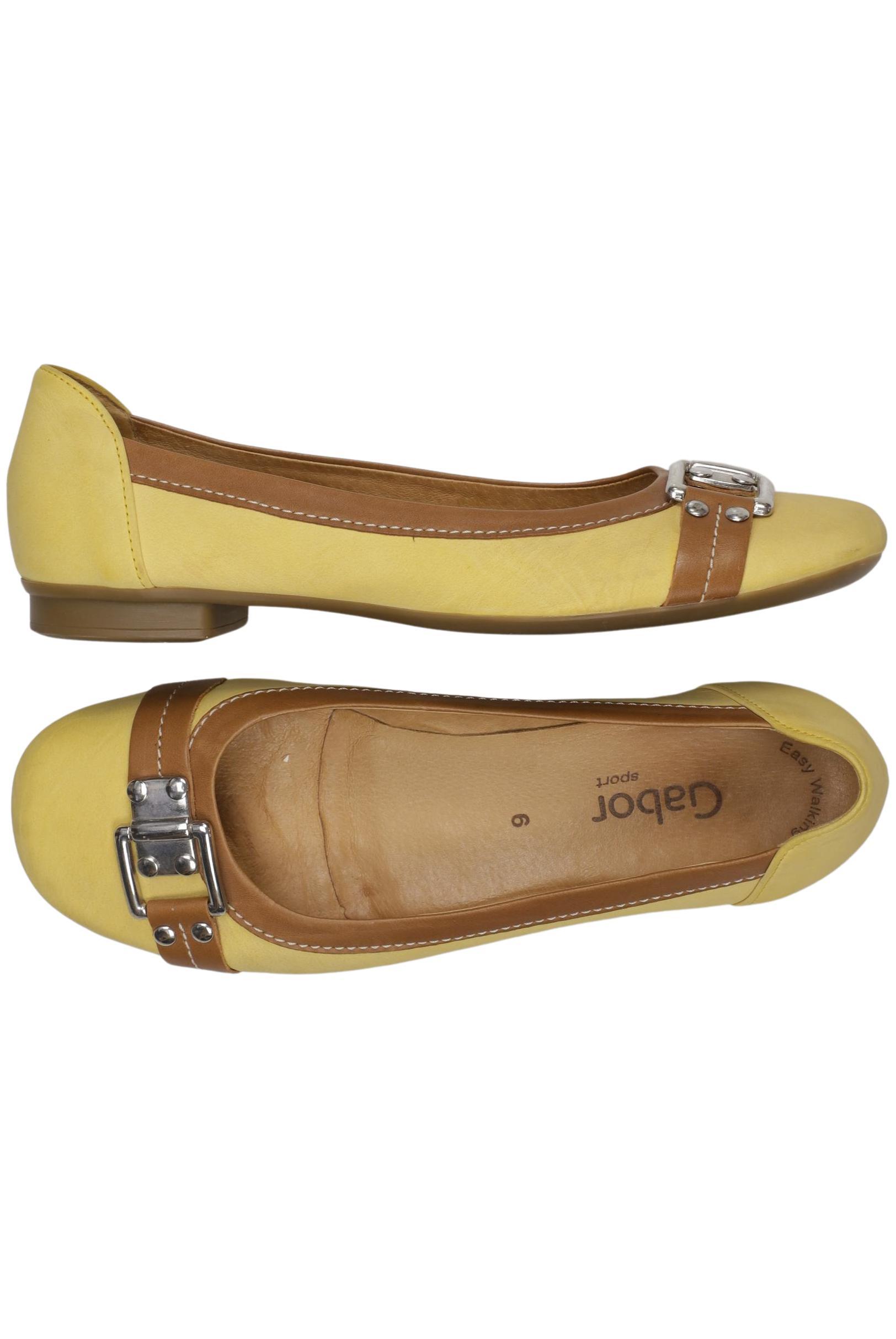 

Gabor Damen Ballerinas, gelb, Gr. 6
