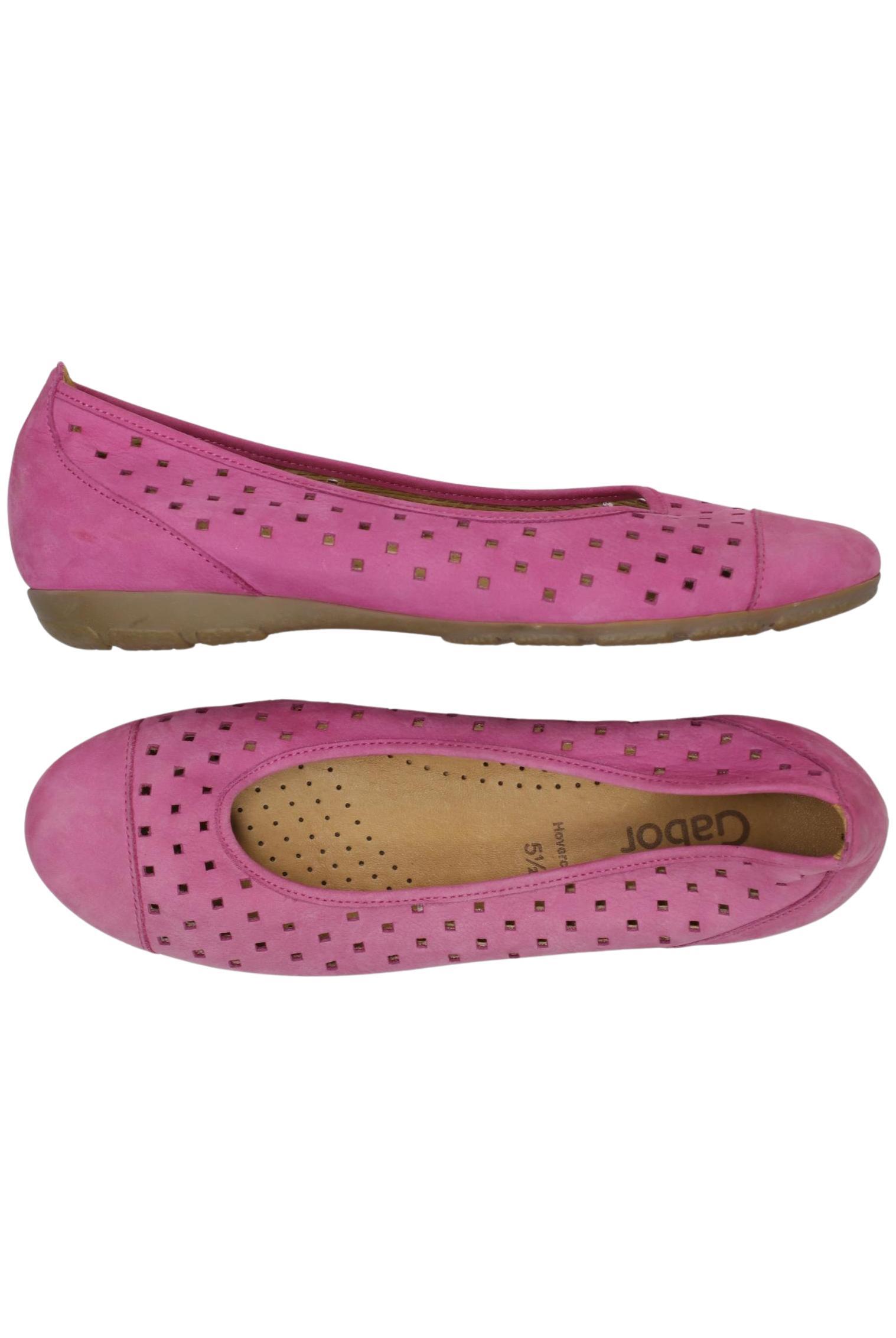 

Gabor Damen Ballerinas, pink, Gr. 5.5