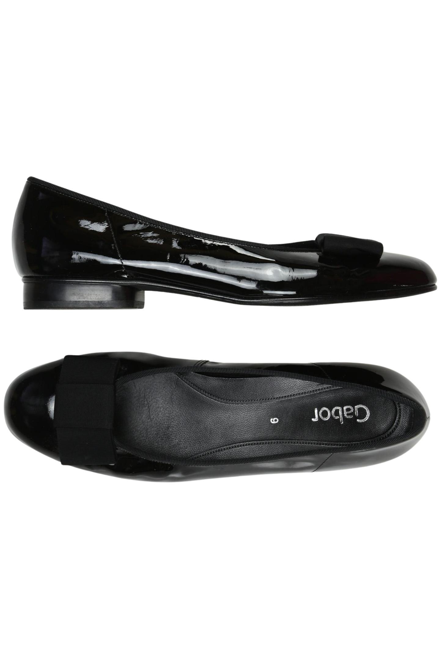 

Gabor Damen Ballerinas, schwarz, Gr. 6