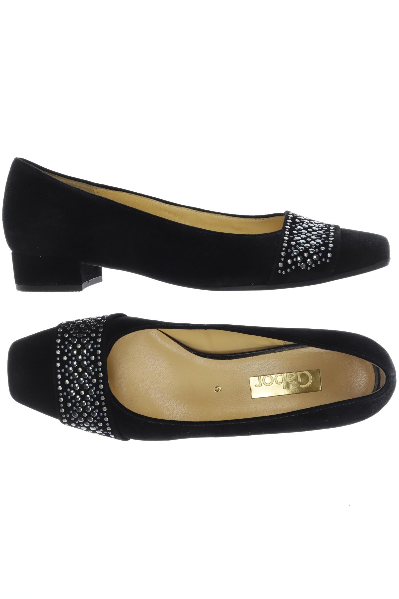 

Gabor Damen Ballerinas, schwarz, Gr. 6