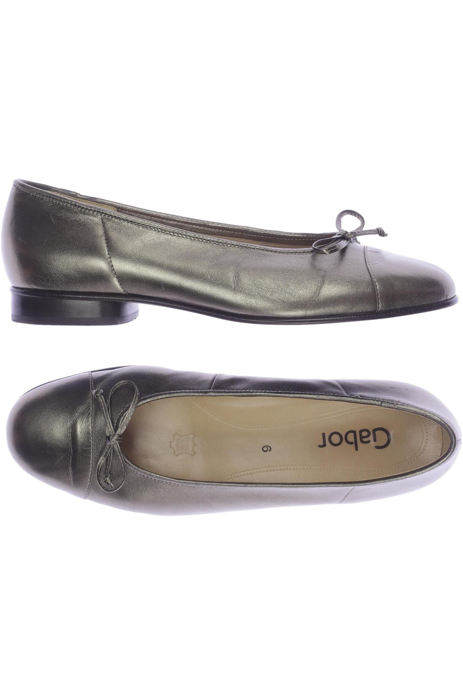 

Gabor Damen Ballerinas, gold, Gr. 6