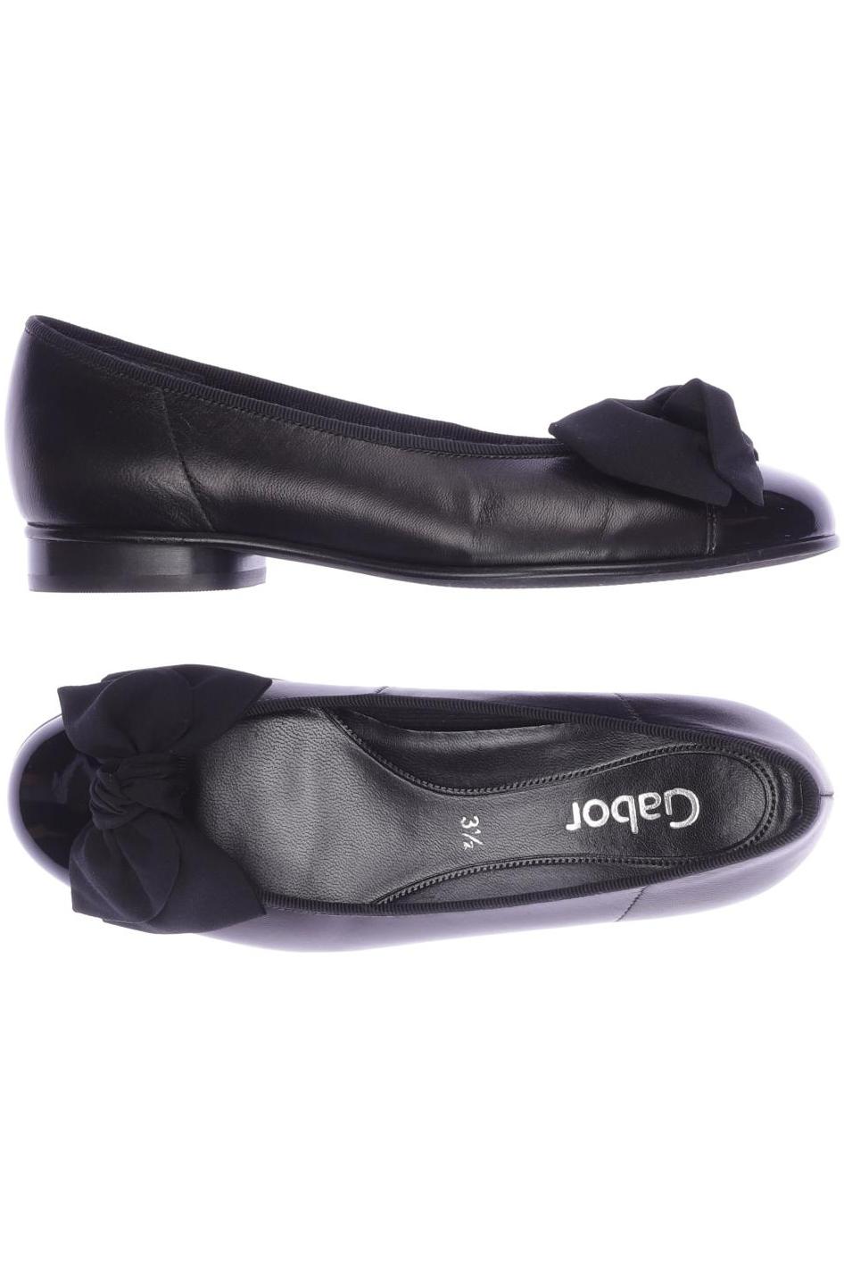 

Gabor Damen Ballerinas, schwarz, Gr. 3.5