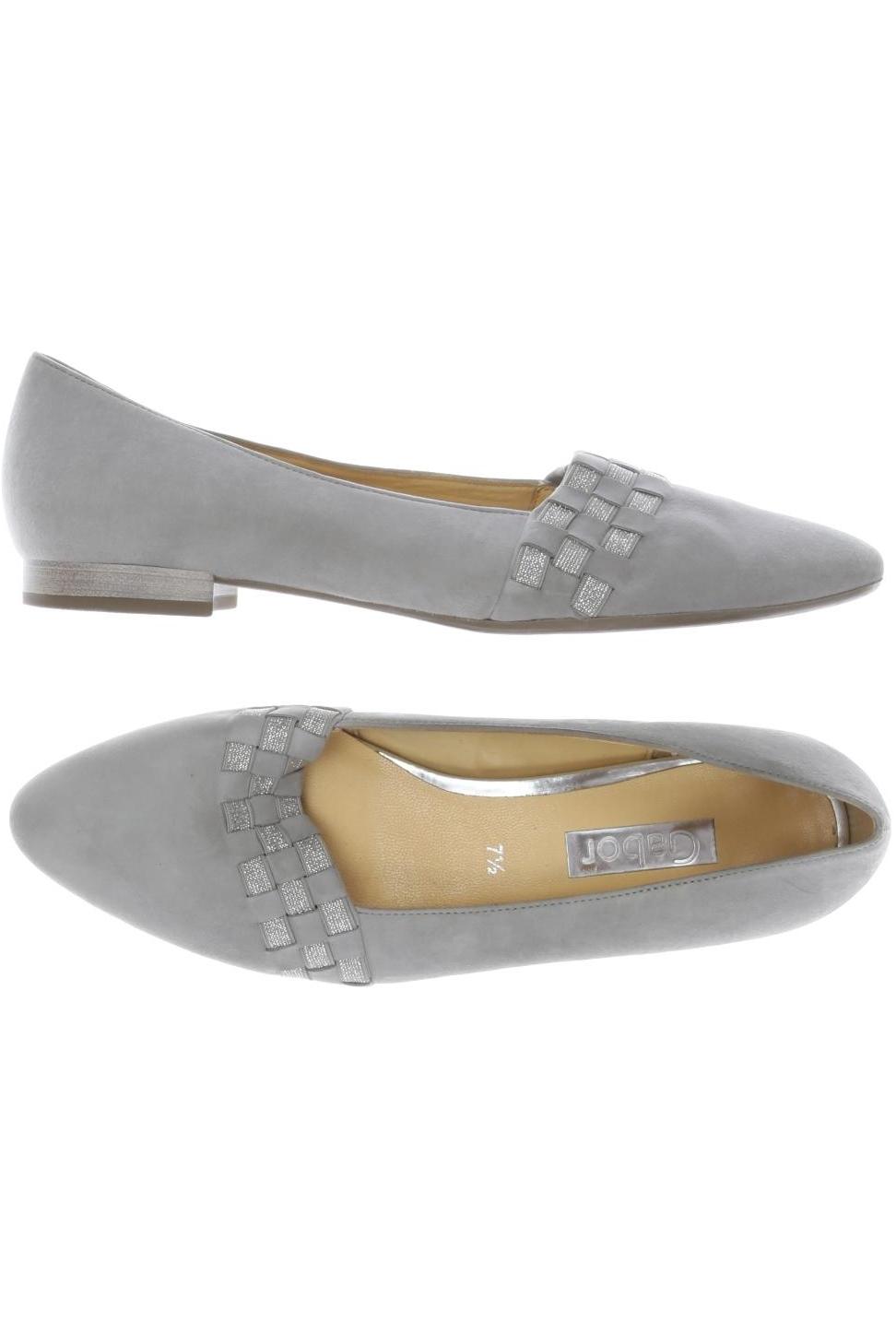 

Gabor Damen Ballerinas, grau, Gr. 7.5