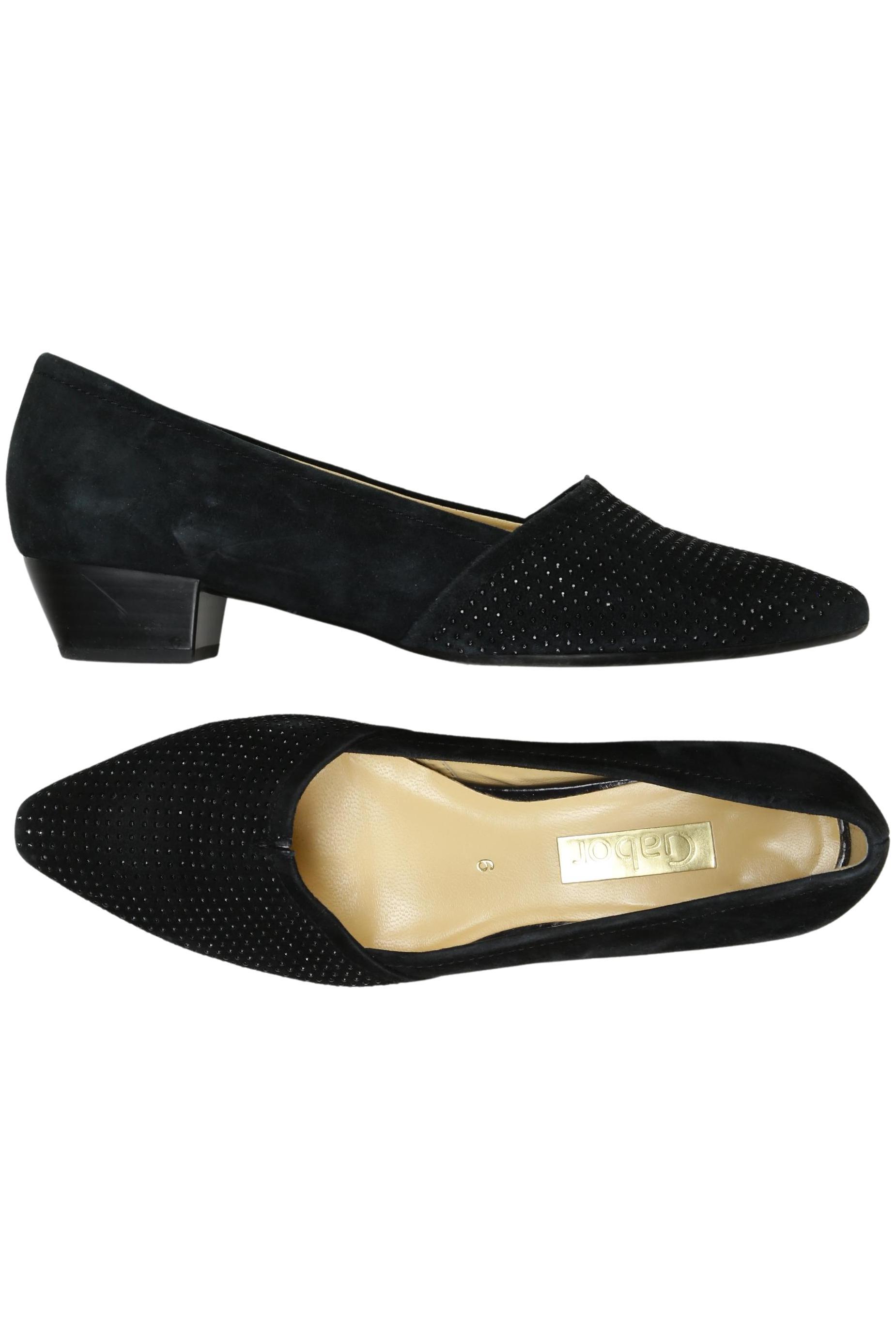 

Gabor Damen Ballerinas, schwarz, Gr. 6