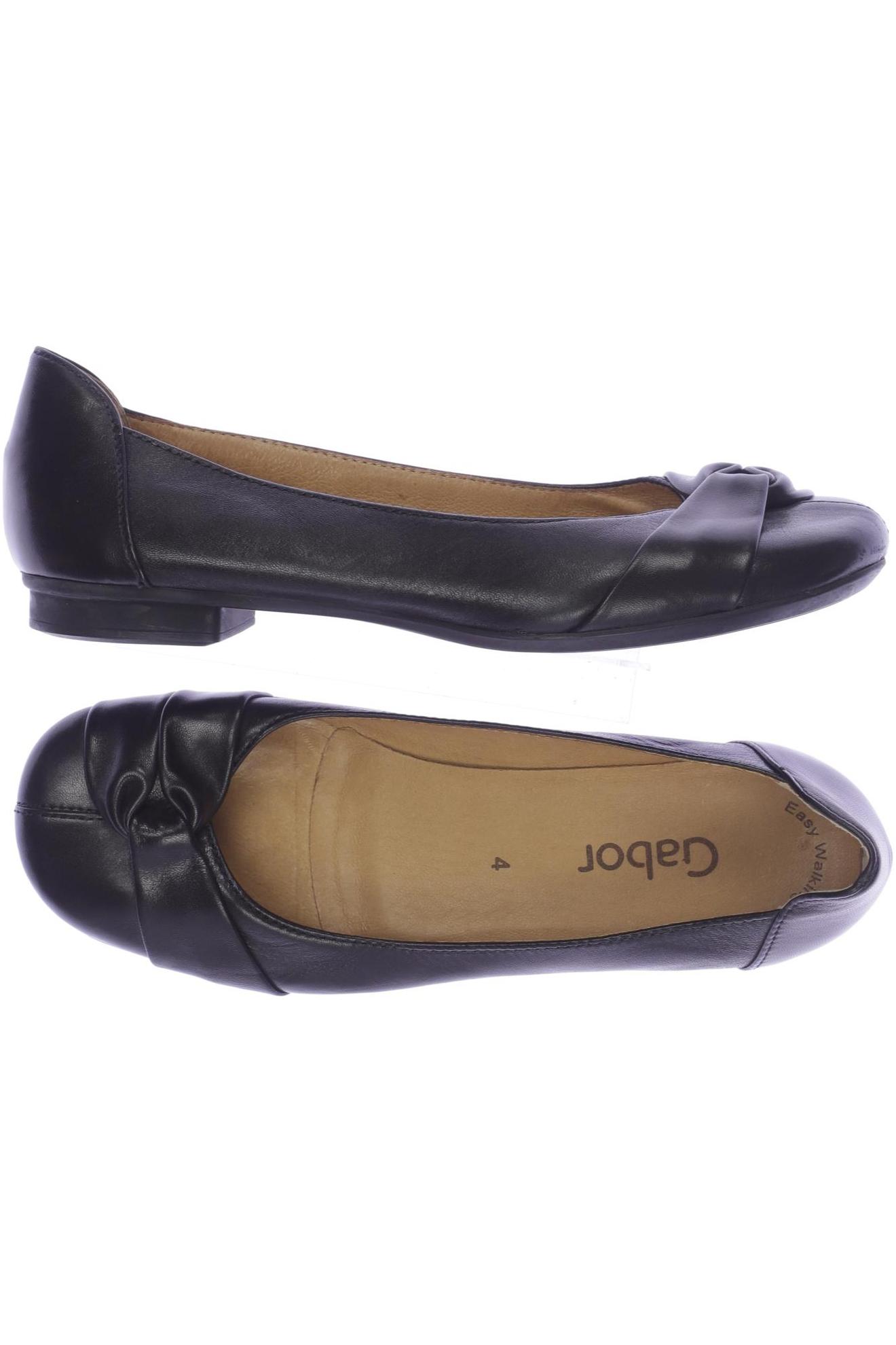 

Gabor Damen Ballerinas, schwarz, Gr. 4