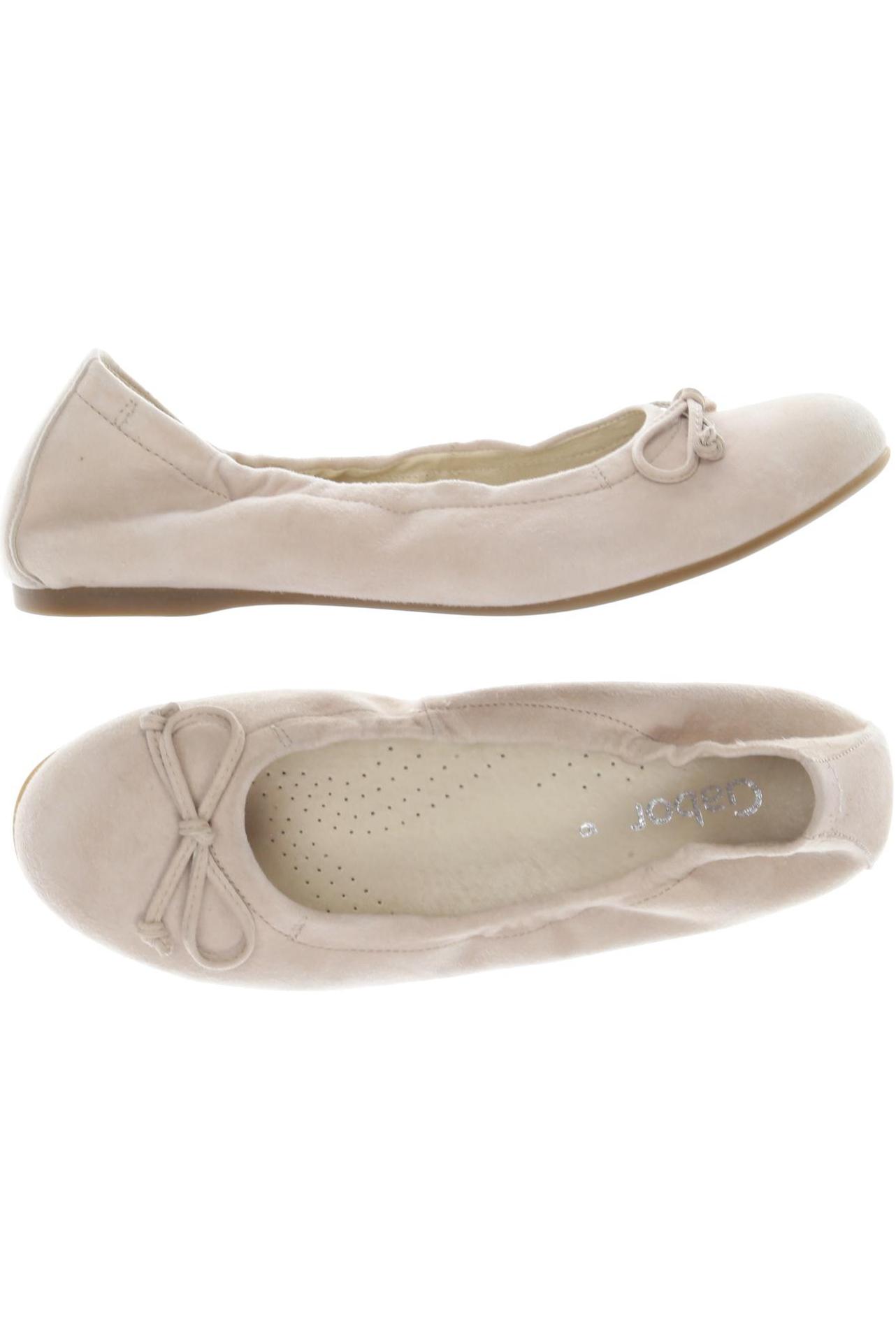 

Gabor Damen Ballerinas, beige, Gr. 6