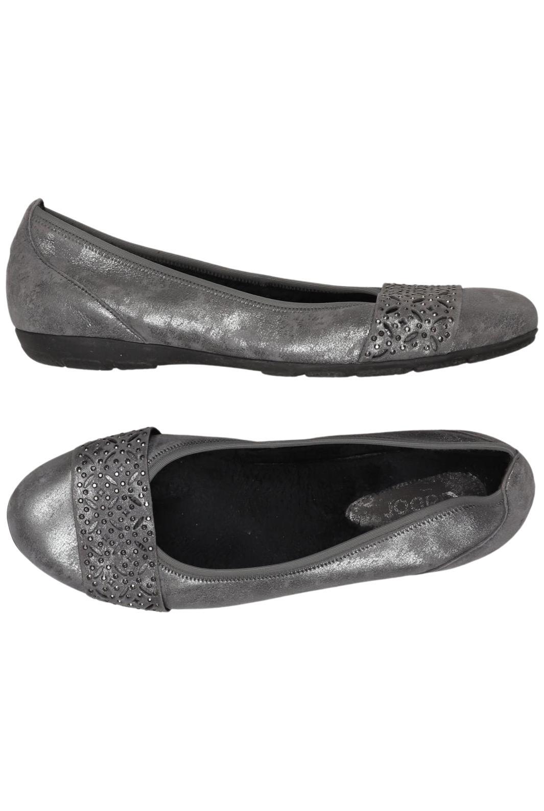 

Gabor Damen Ballerinas, silber, Gr. 7