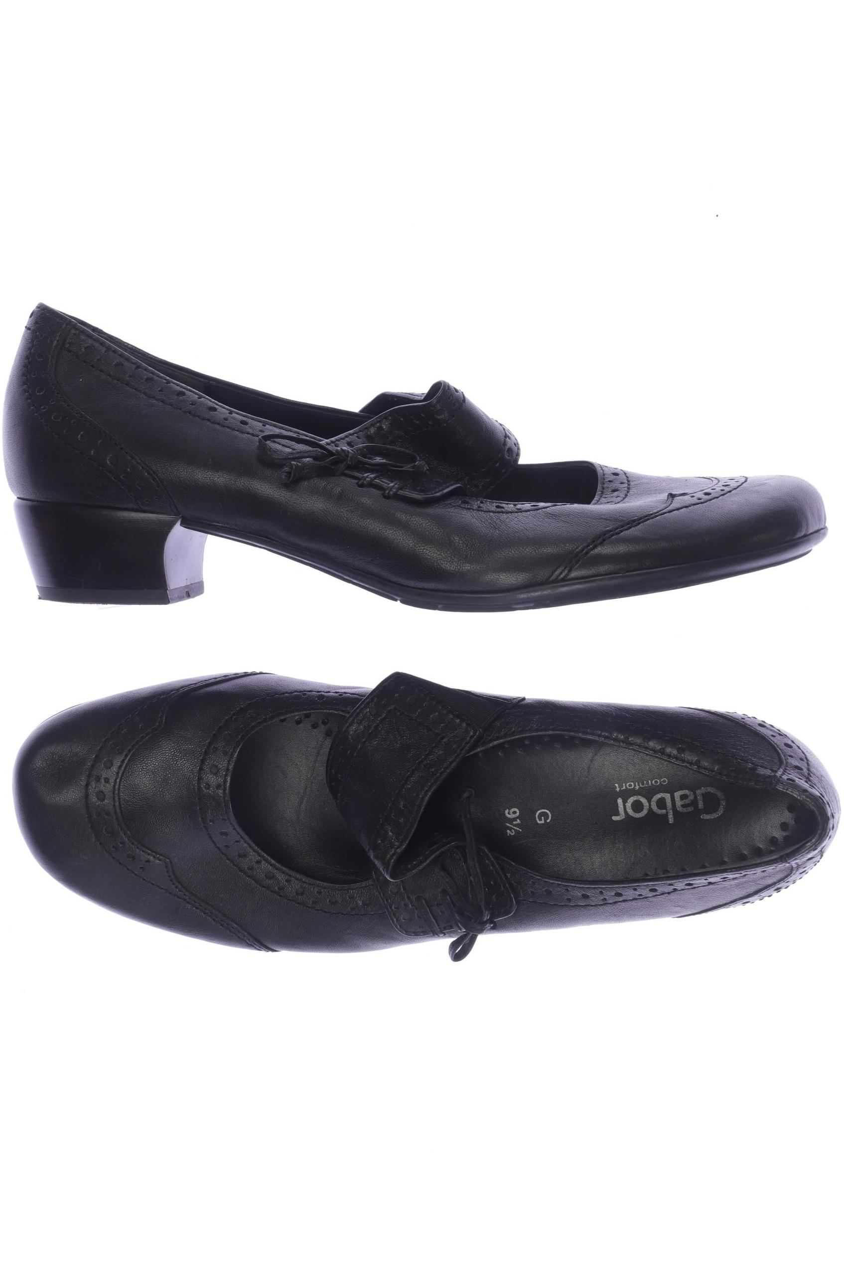 

Gabor Damen Ballerinas, schwarz, Gr. 9.5