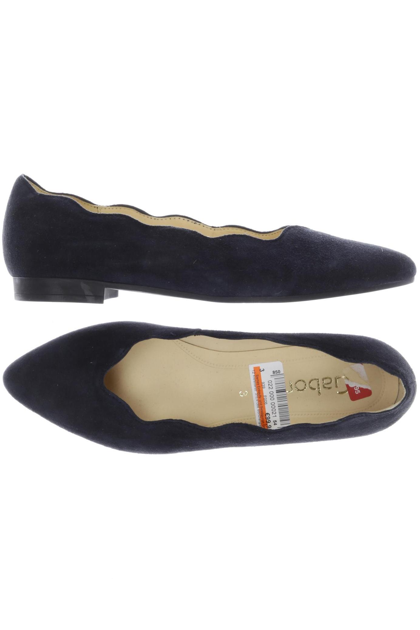 

Gabor Damen Ballerinas, marineblau, Gr. 3