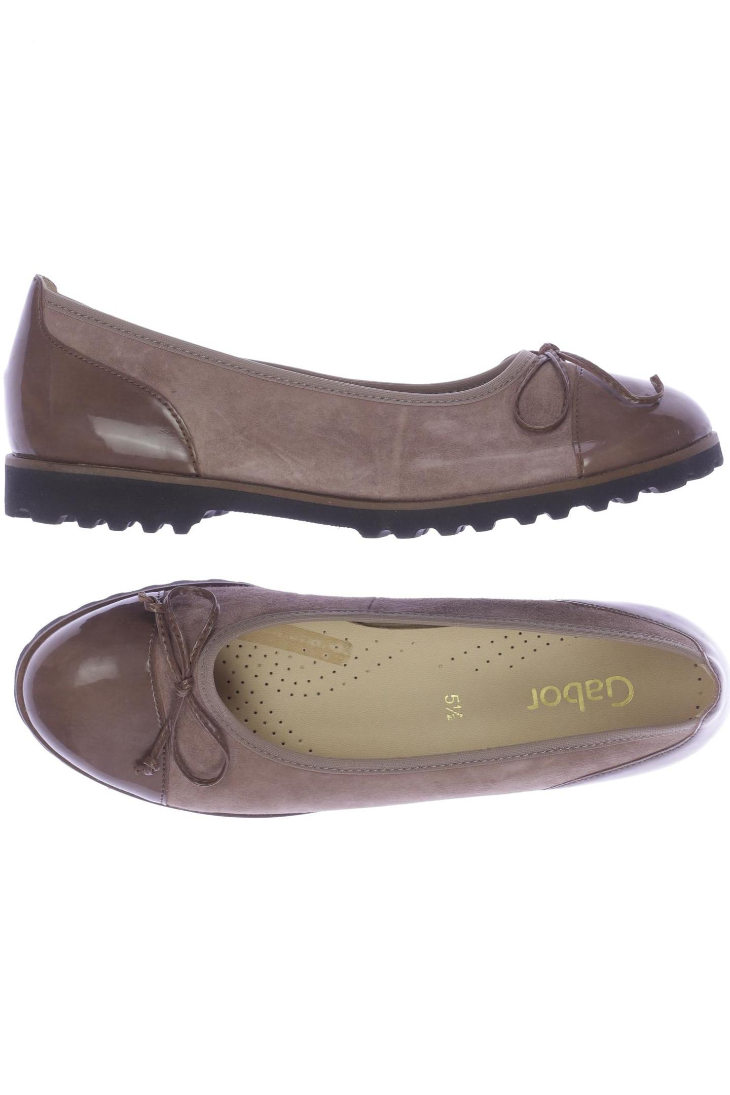 

Gabor Damen Ballerinas, braun, Gr. 5.5