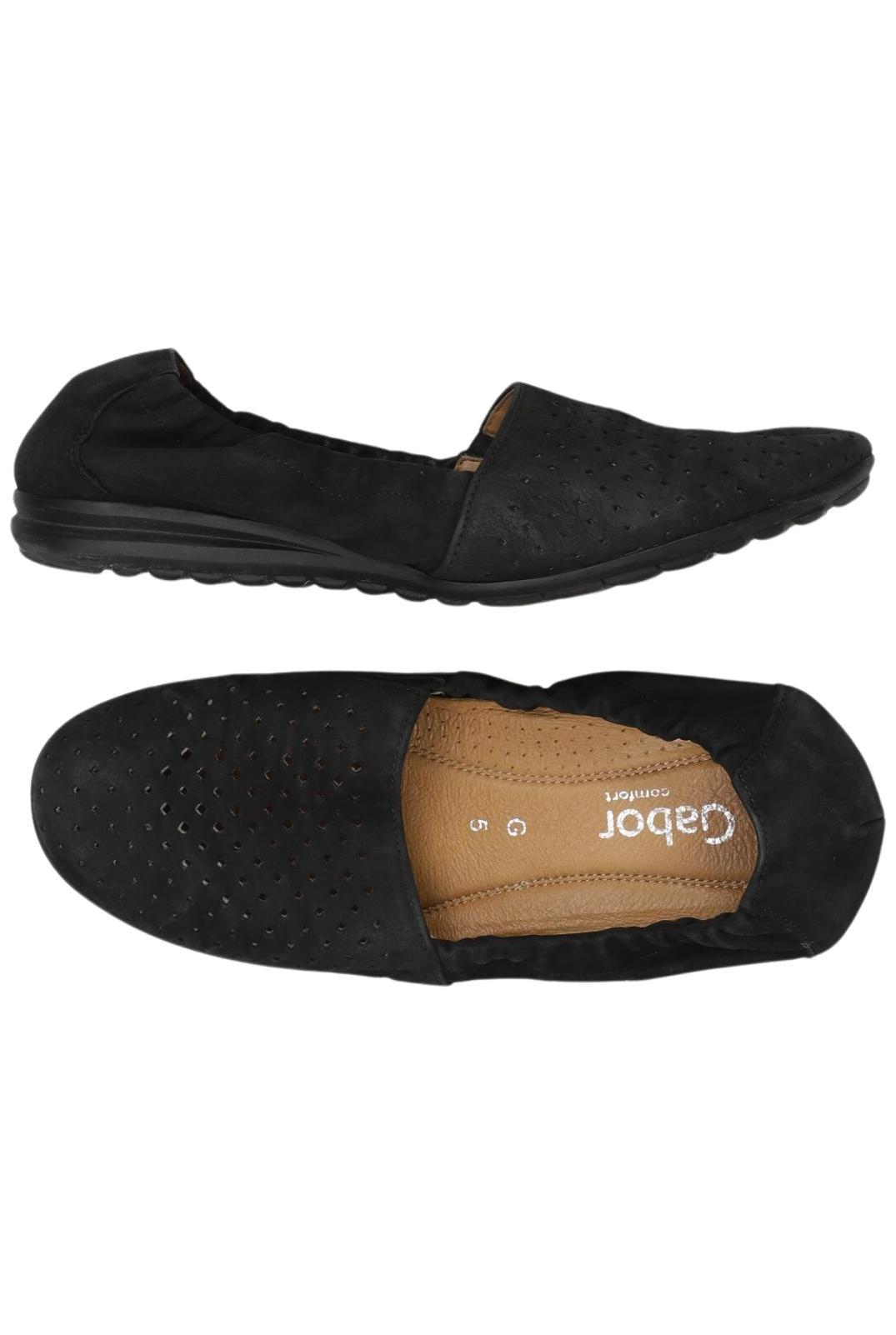 

Gabor Damen Ballerinas, schwarz, Gr. 5
