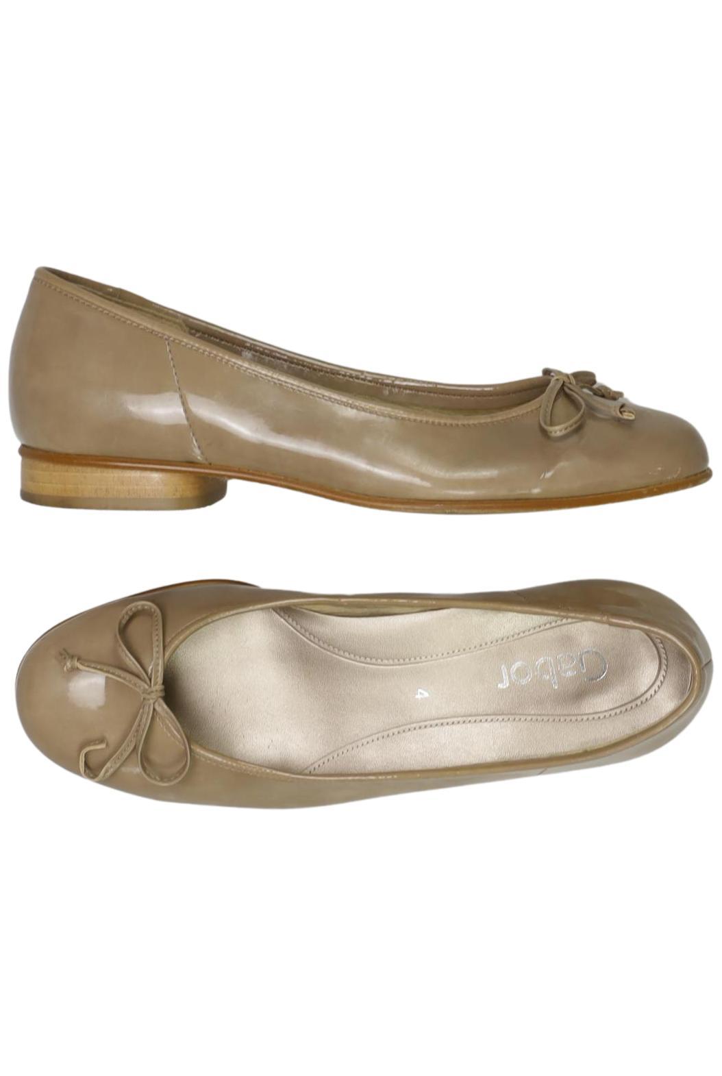 

Gabor Damen Ballerinas, beige, Gr. 4