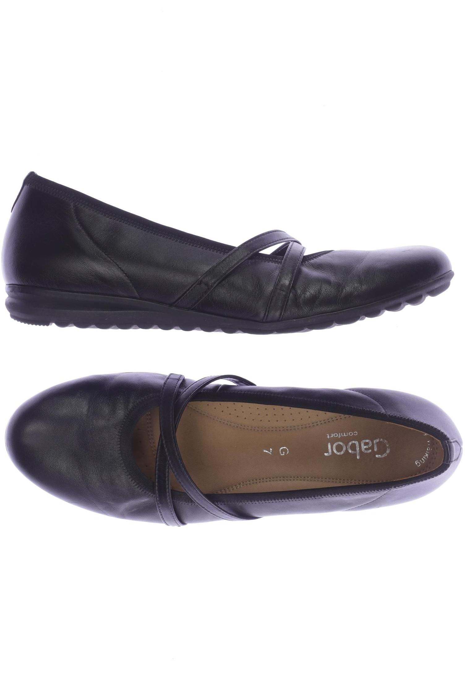 

Gabor Damen Ballerinas, schwarz