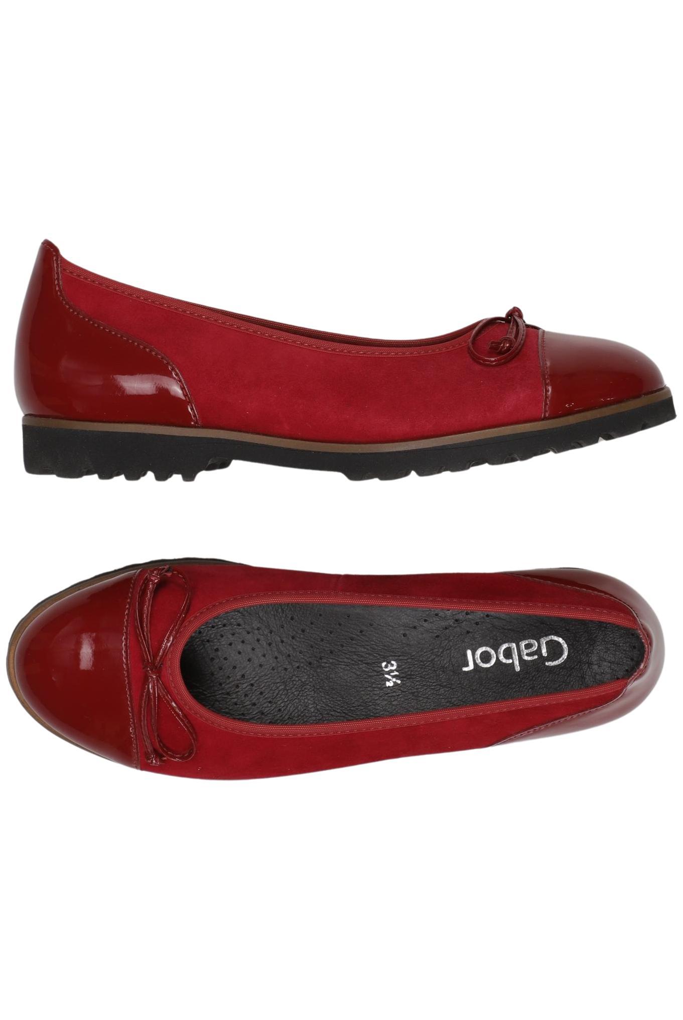 

Gabor Damen Ballerinas, rot, Gr. 3.5