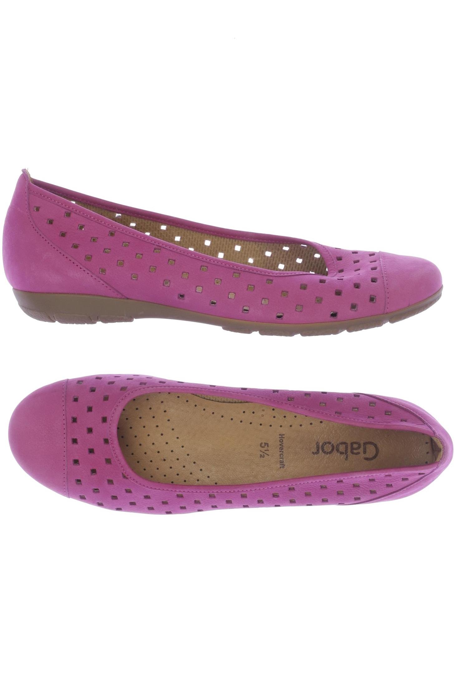 

Gabor Damen Ballerinas, pink, Gr. 5.5