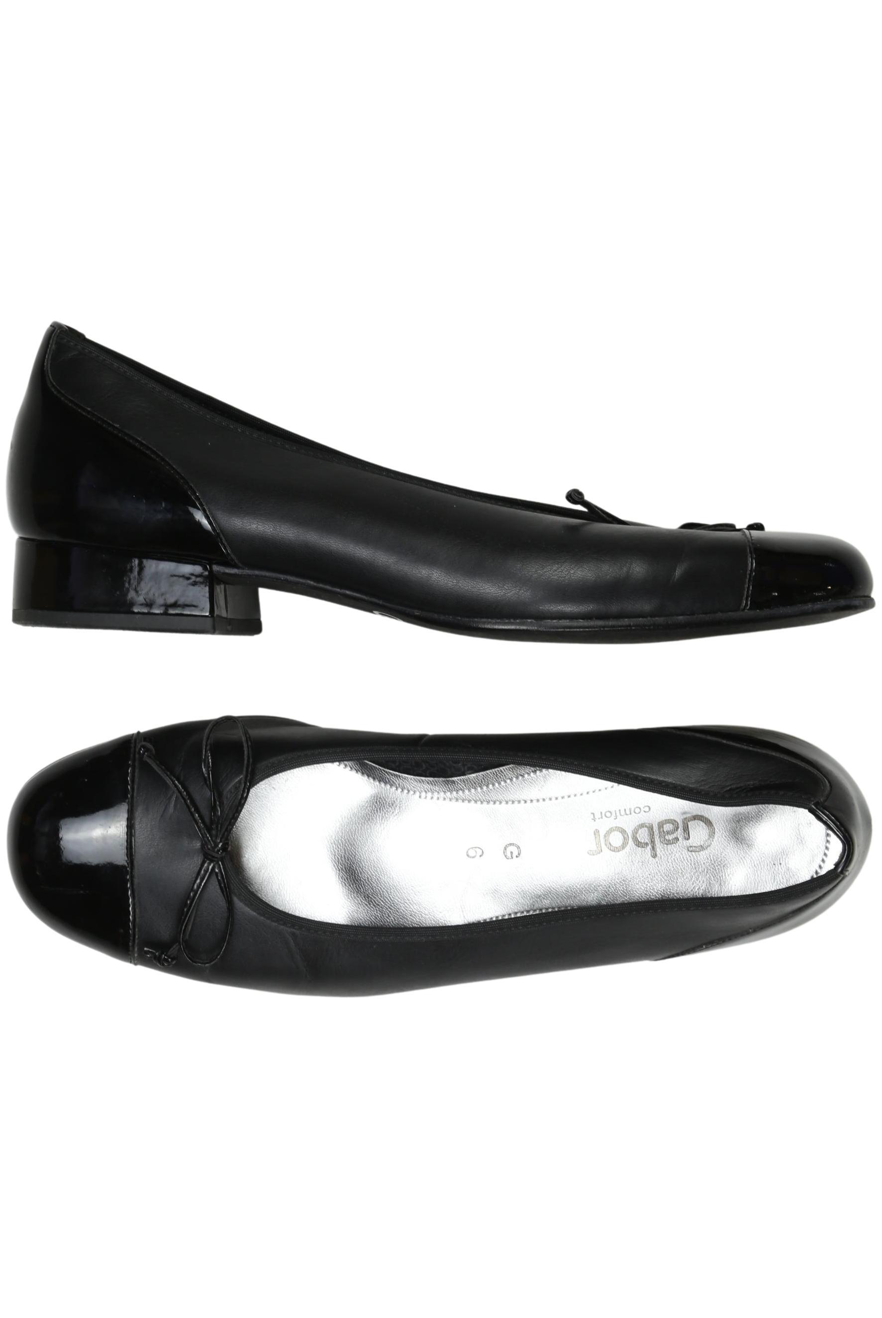 

Gabor Damen Ballerinas, schwarz, Gr. 6
