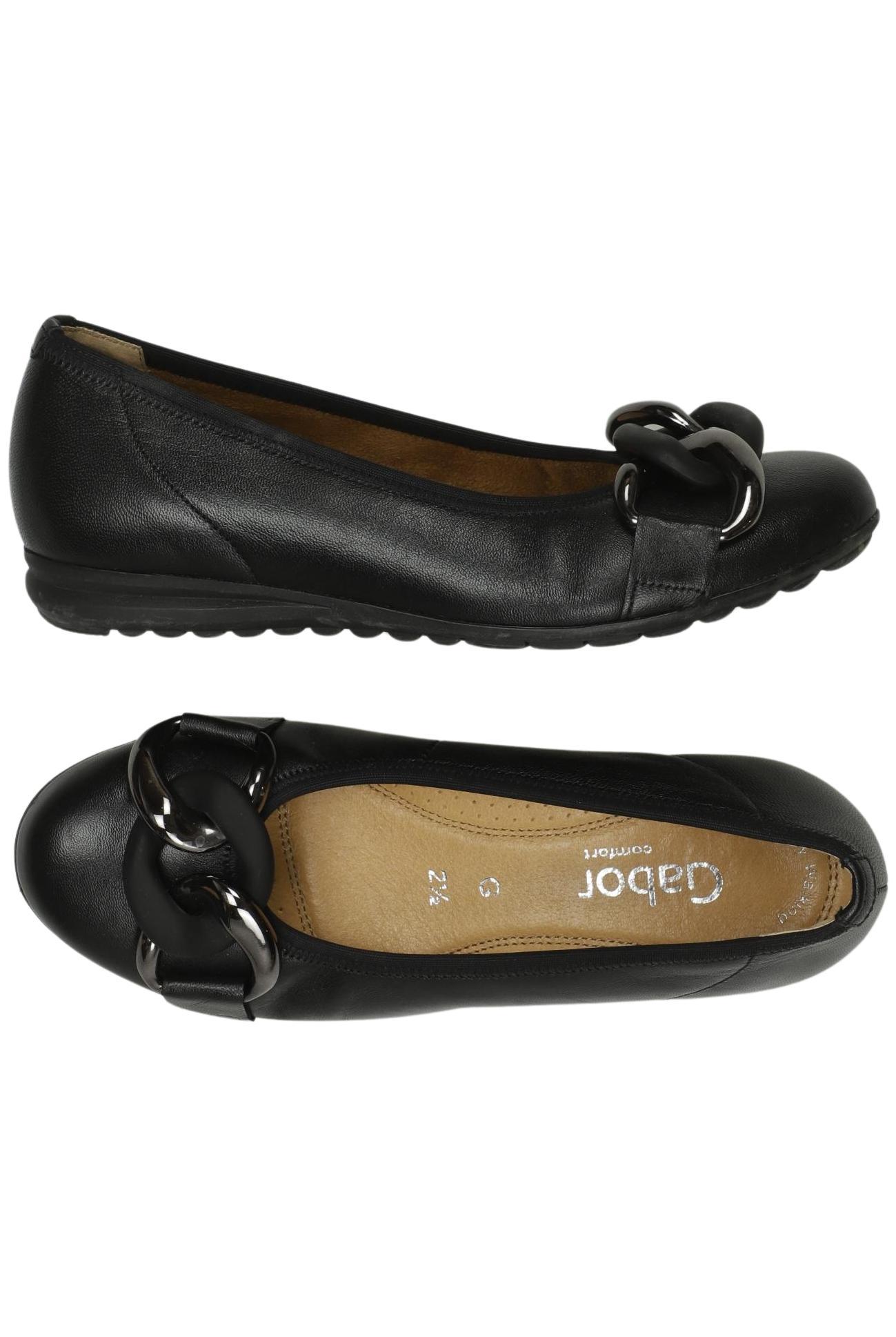 

Gabor Damen Ballerinas, schwarz, Gr. 2.5
