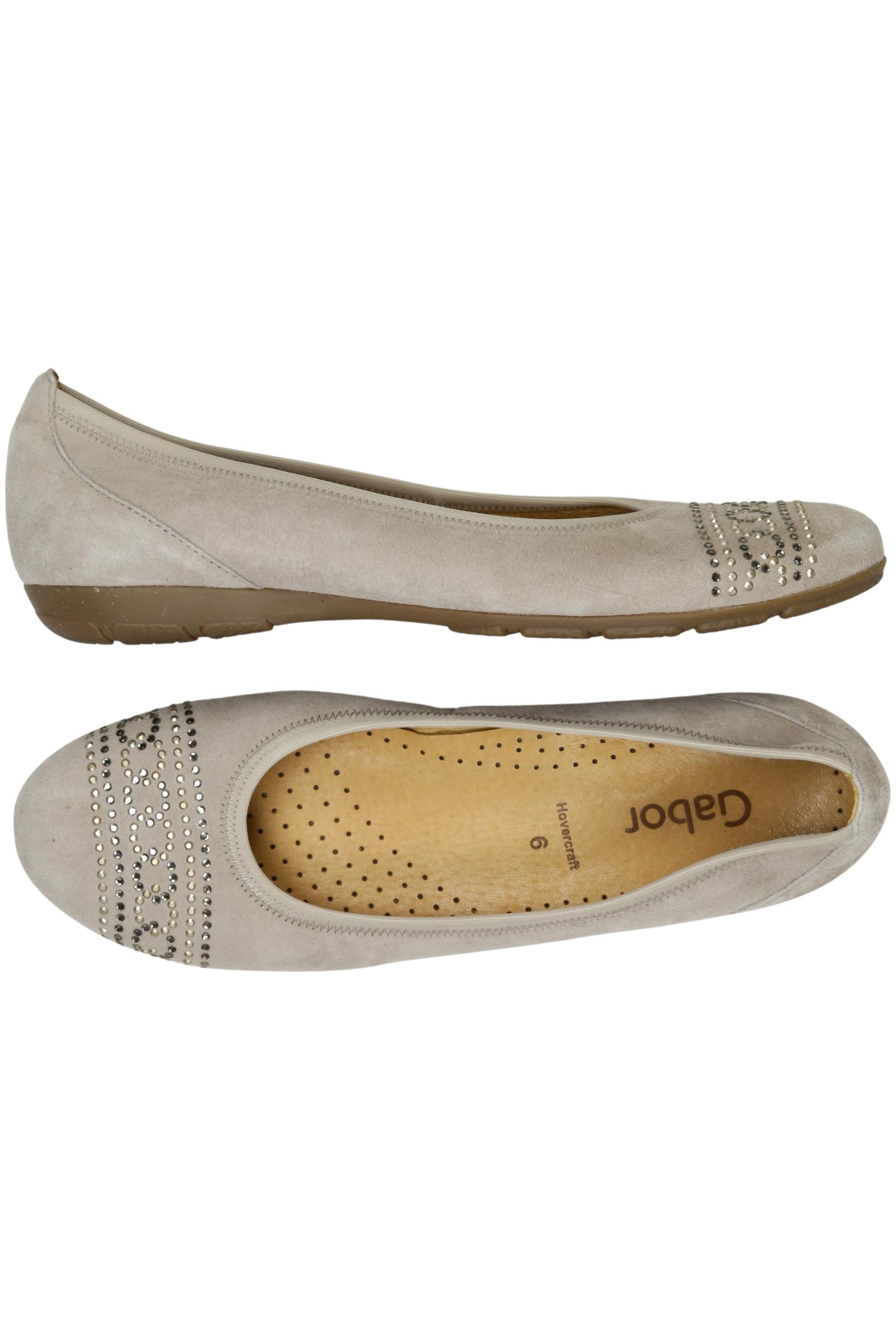 

Gabor Damen Ballerinas, beige, Gr. 6
