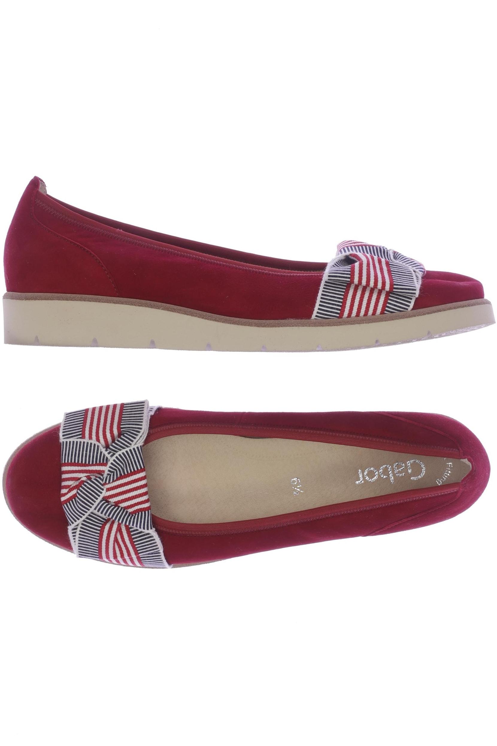 

Gabor Damen Ballerinas, rot, Gr. 6.5