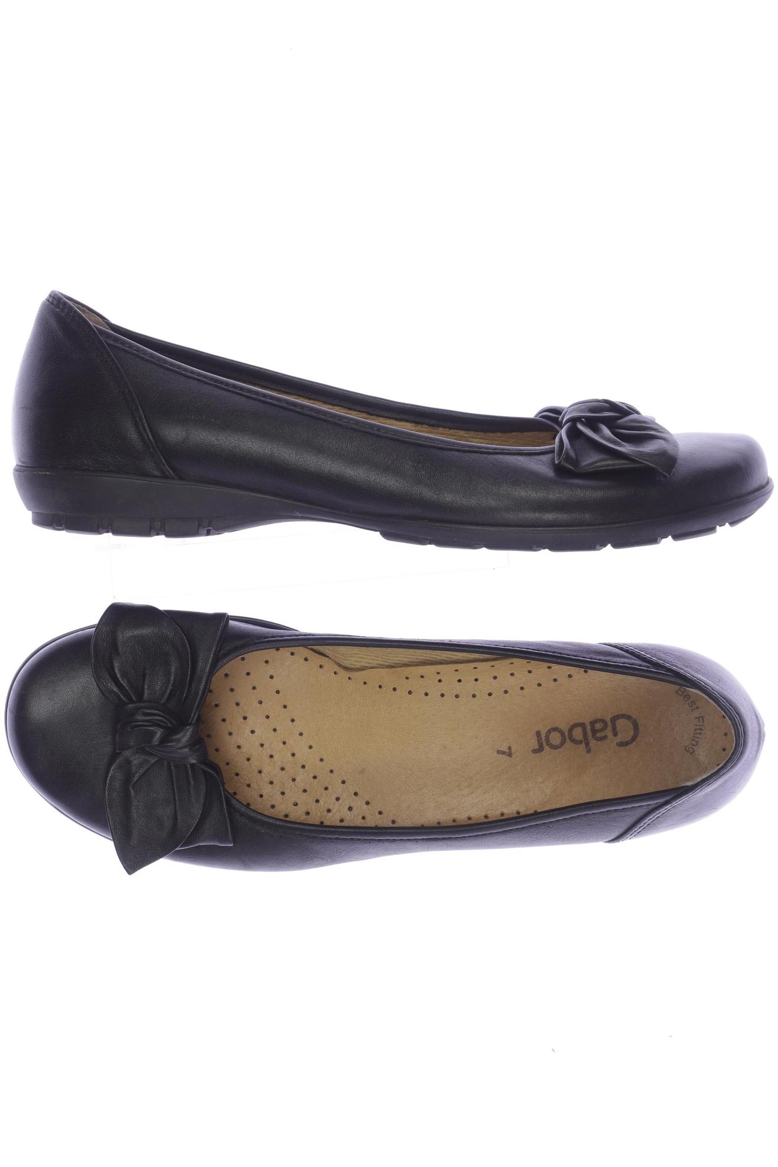 

Gabor Damen Ballerinas, schwarz, Gr. 7