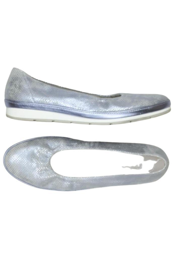 

Gabor Damen Ballerinas, silber, Gr. 8