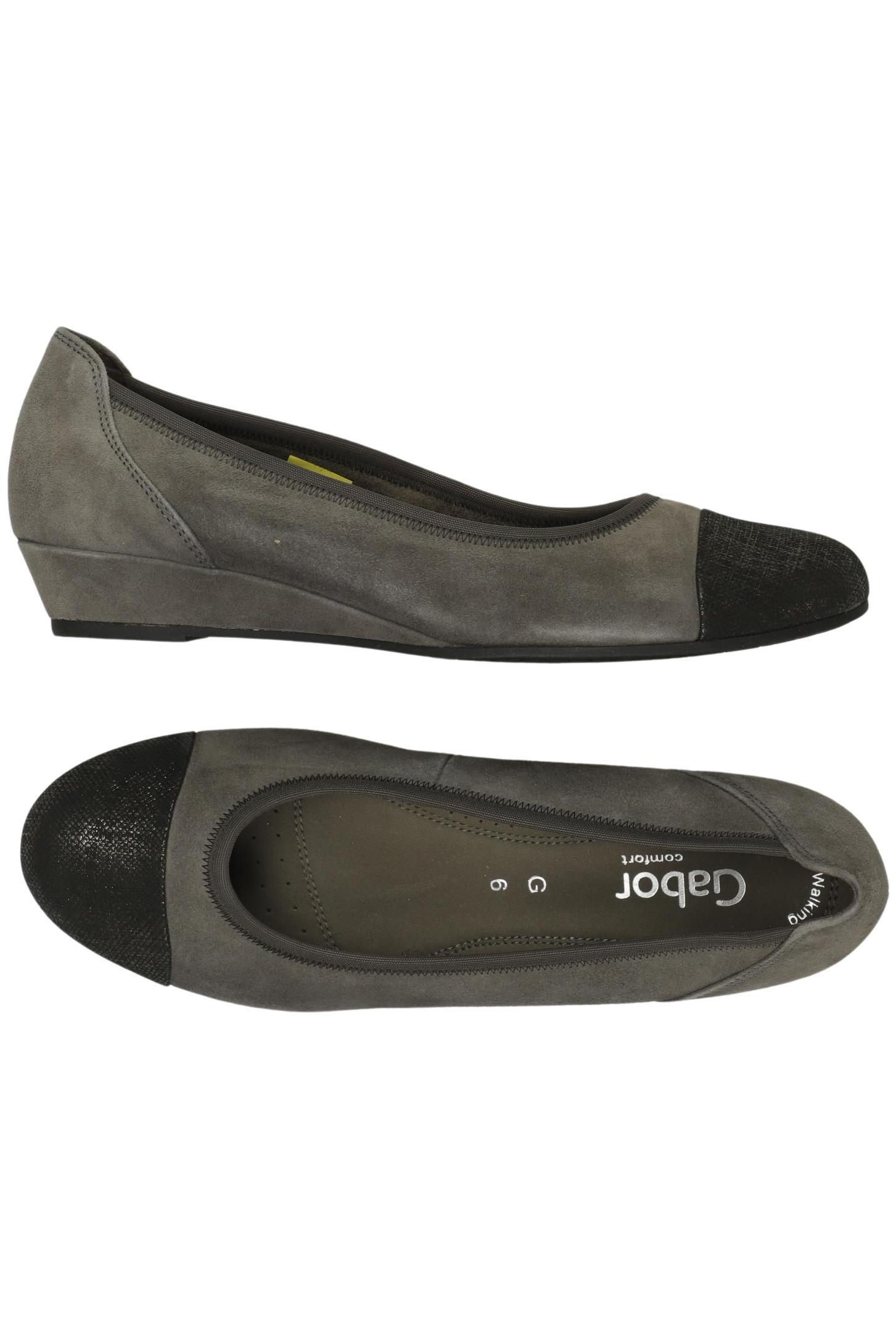 

Gabor Damen Ballerinas, grau, Gr. 6
