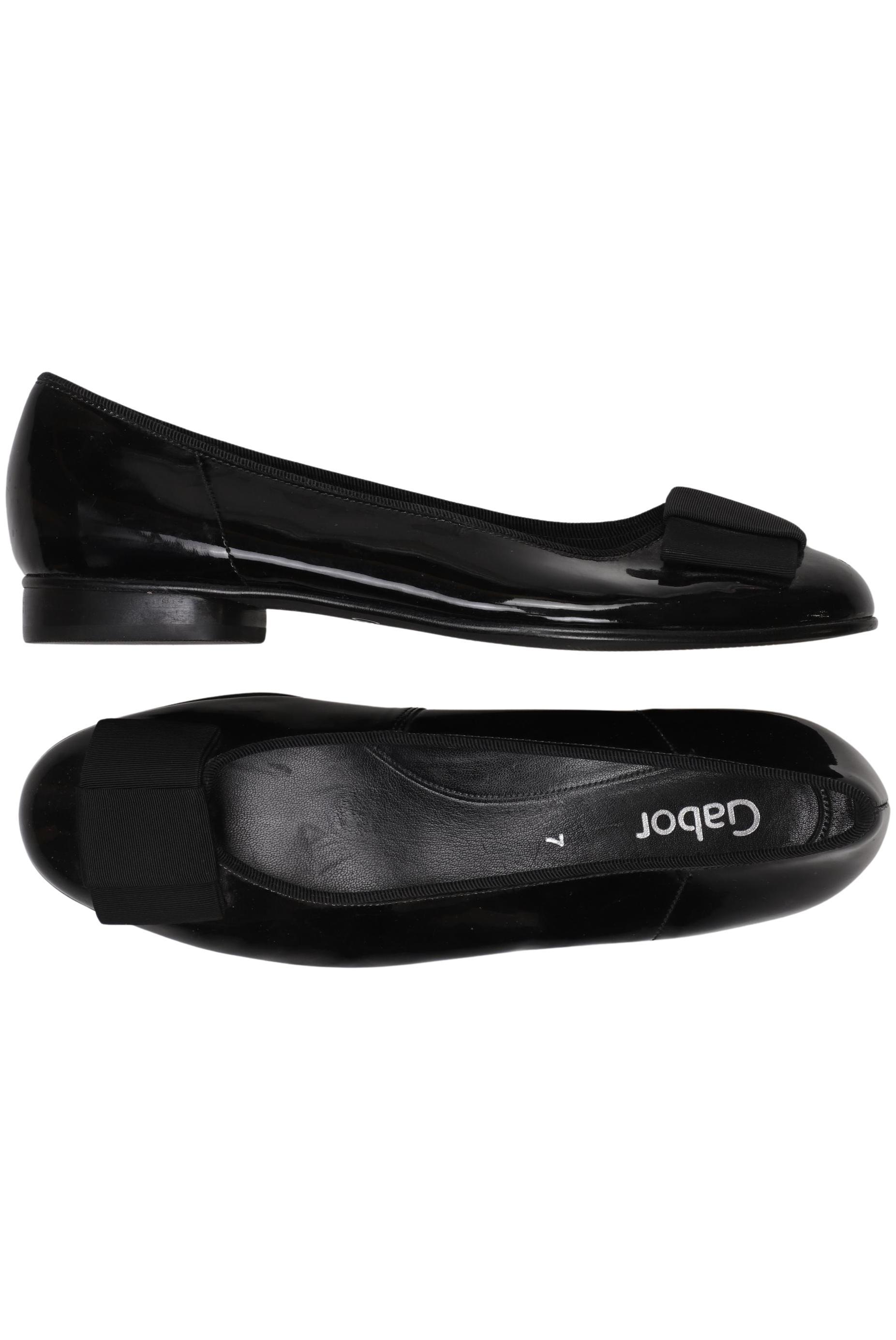 

Gabor Damen Ballerinas, schwarz, Gr. 7
