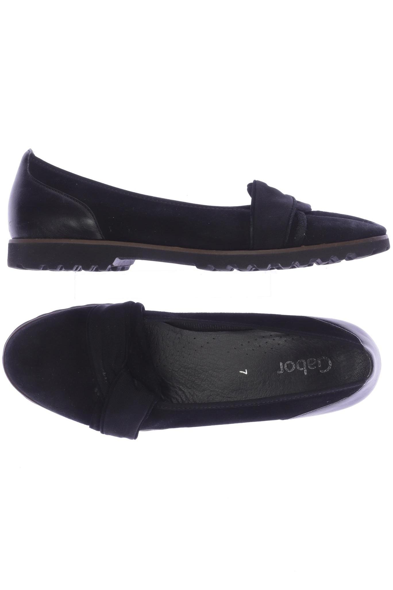 

Gabor Damen Ballerinas, schwarz, Gr. 7