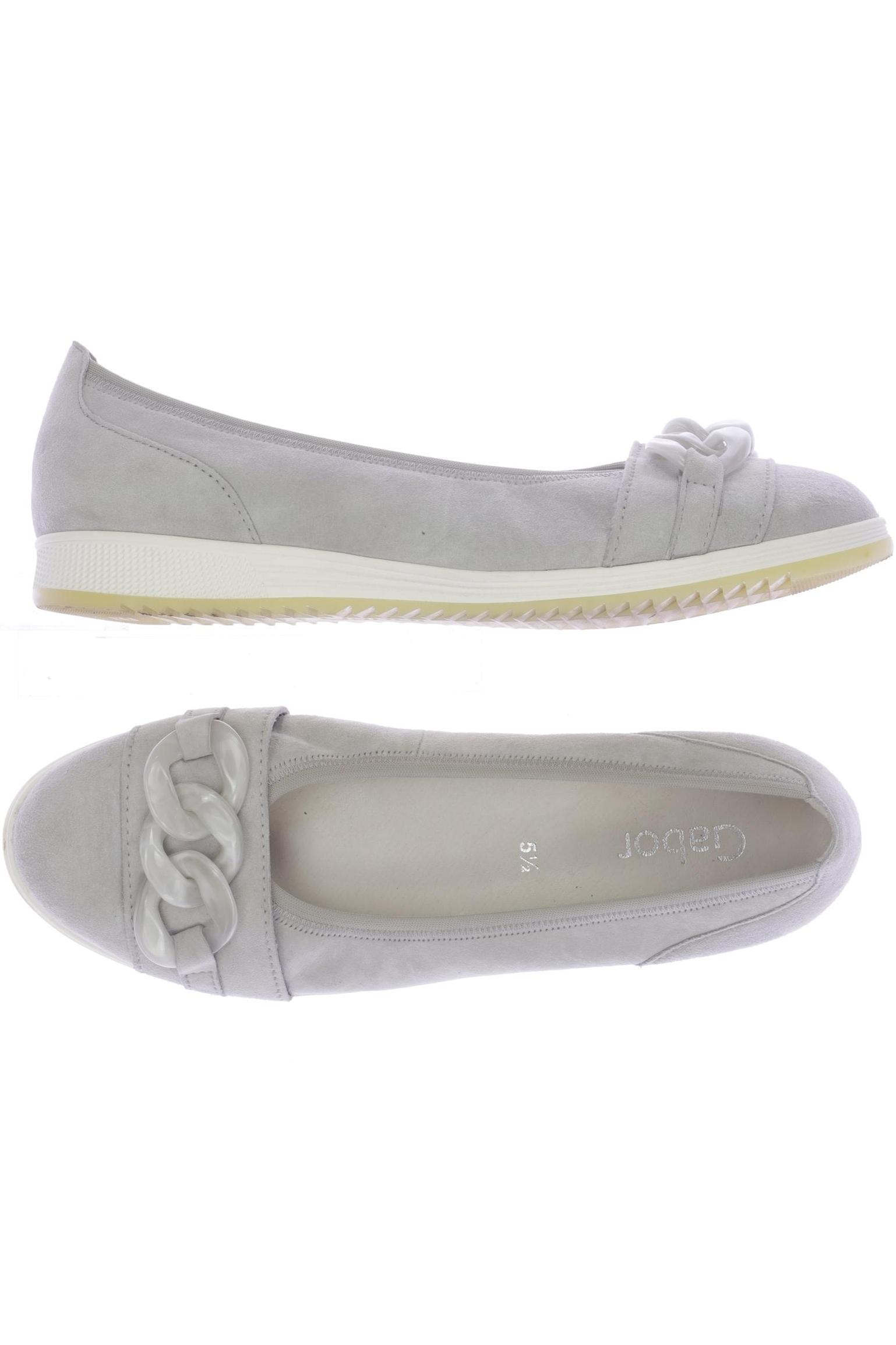 

Gabor Damen Ballerinas, grau, Gr. 5.5