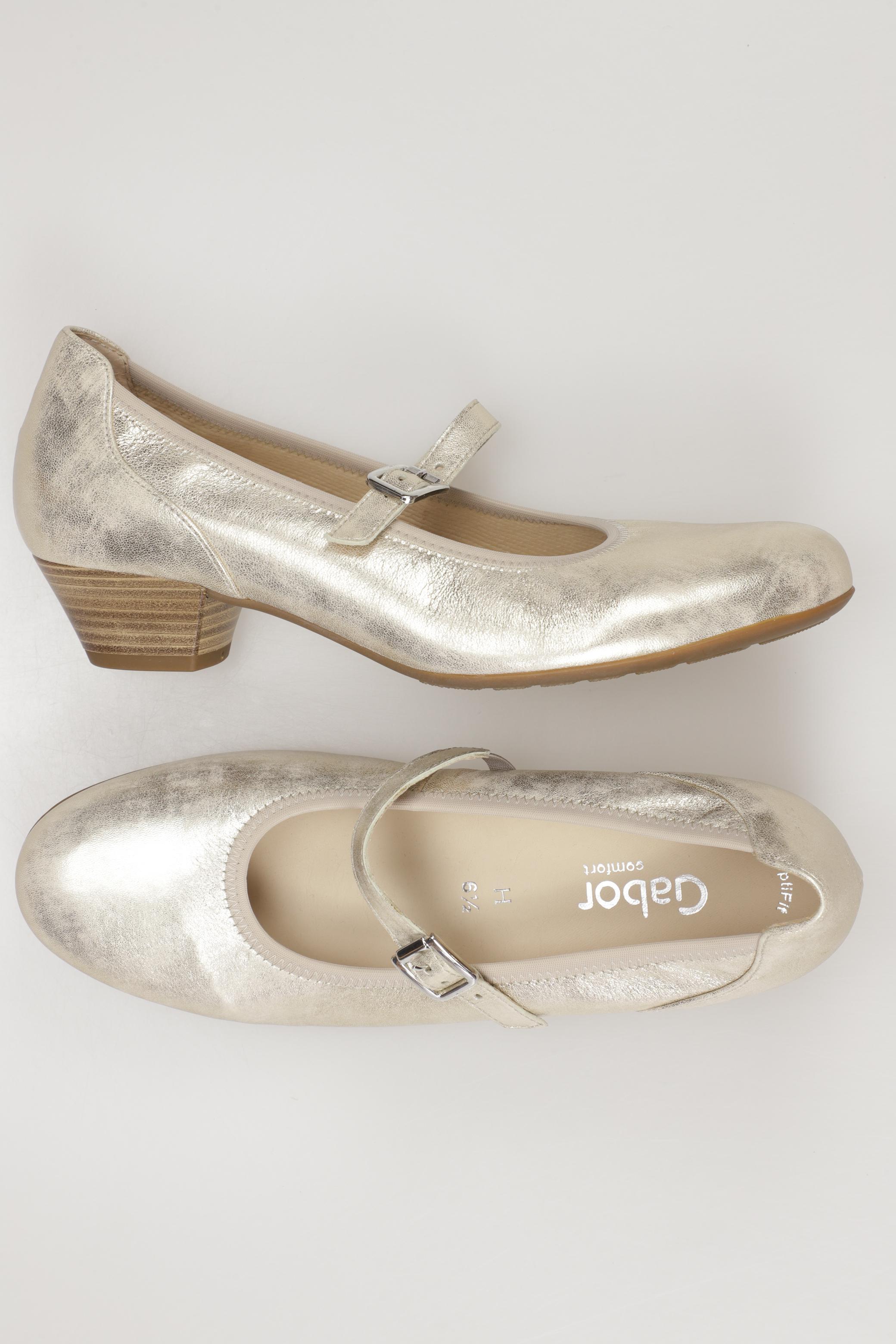 

Gabor Damen Ballerinas, gold, Gr. 6.5