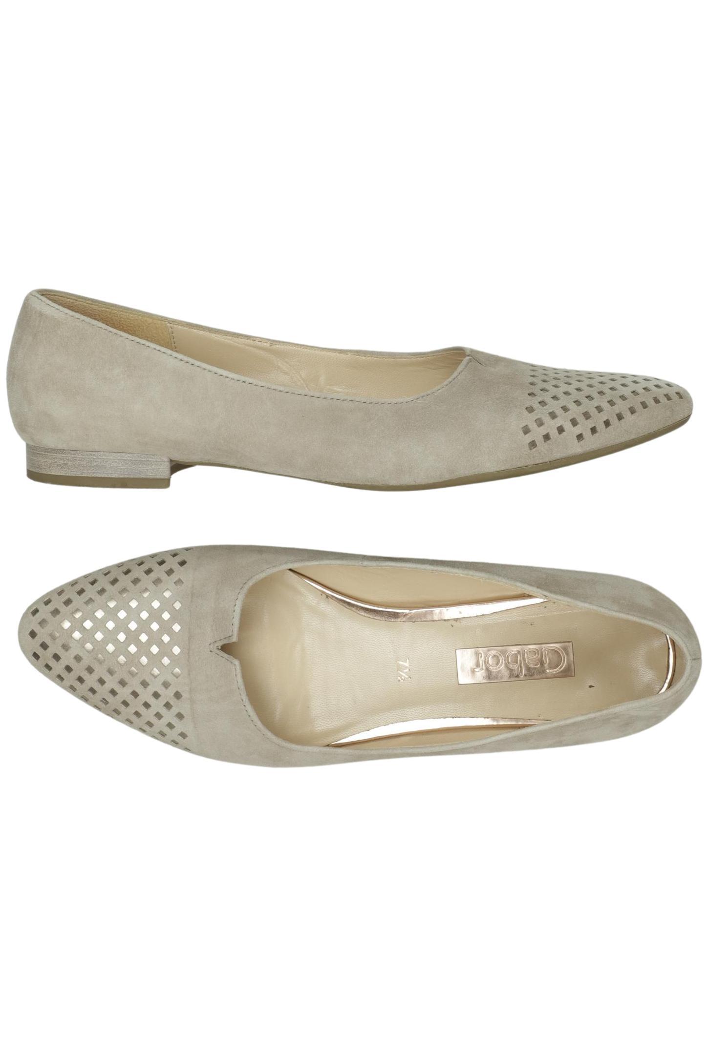 

Gabor Damen Ballerinas, beige, Gr. 7.5