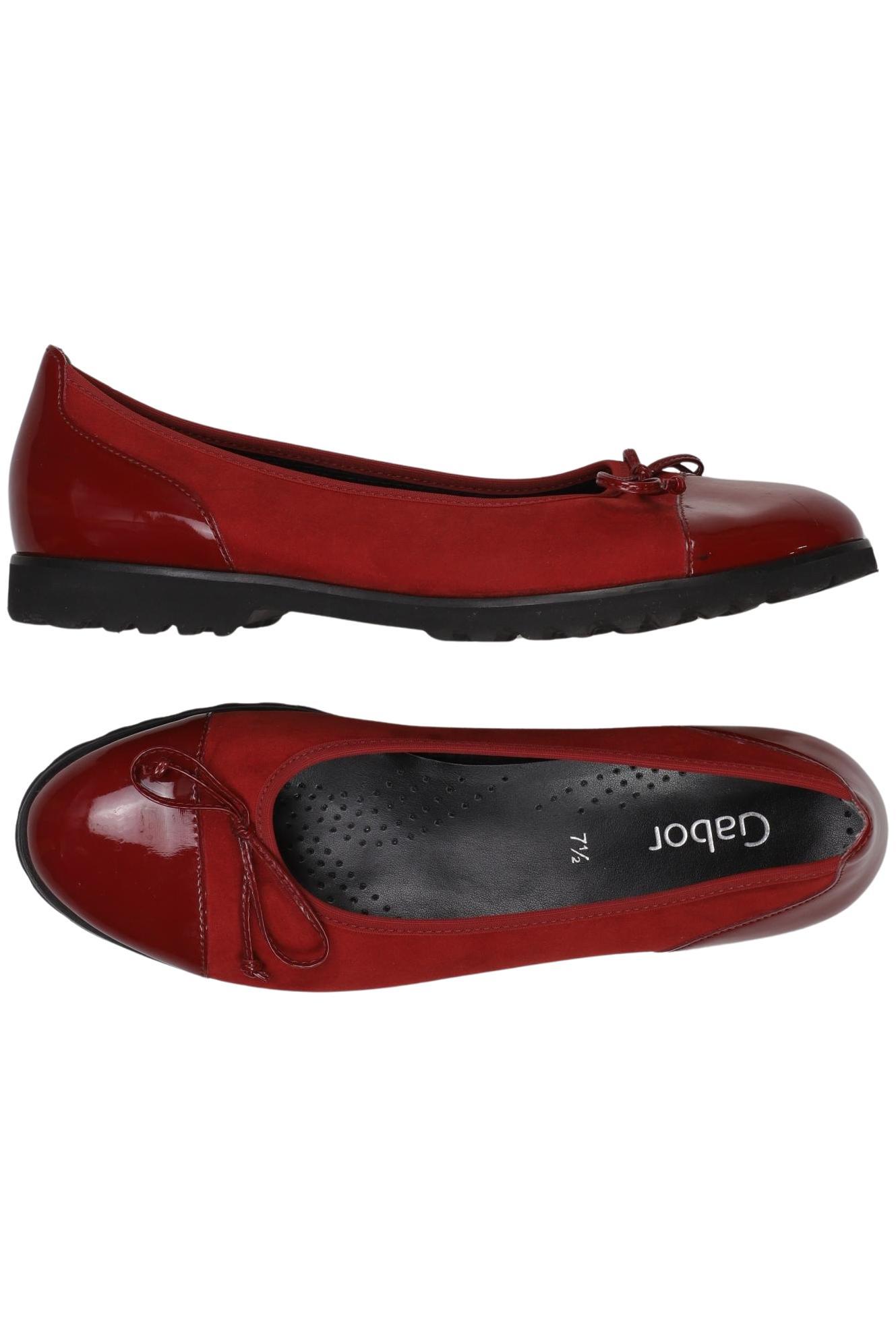 

Gabor Damen Ballerinas, rot, Gr. 7.5