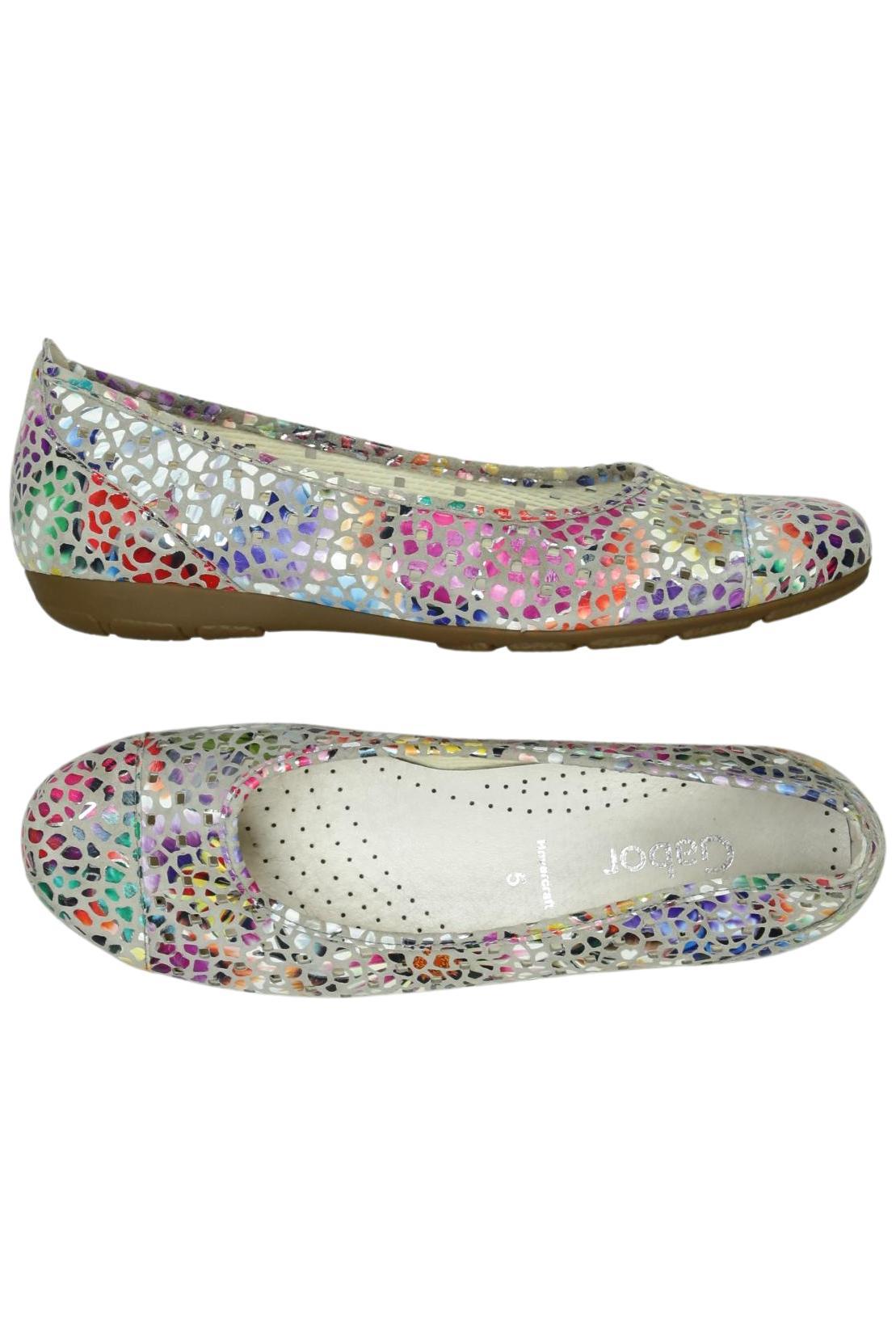 

Gabor Damen Ballerinas, silber, Gr. 5
