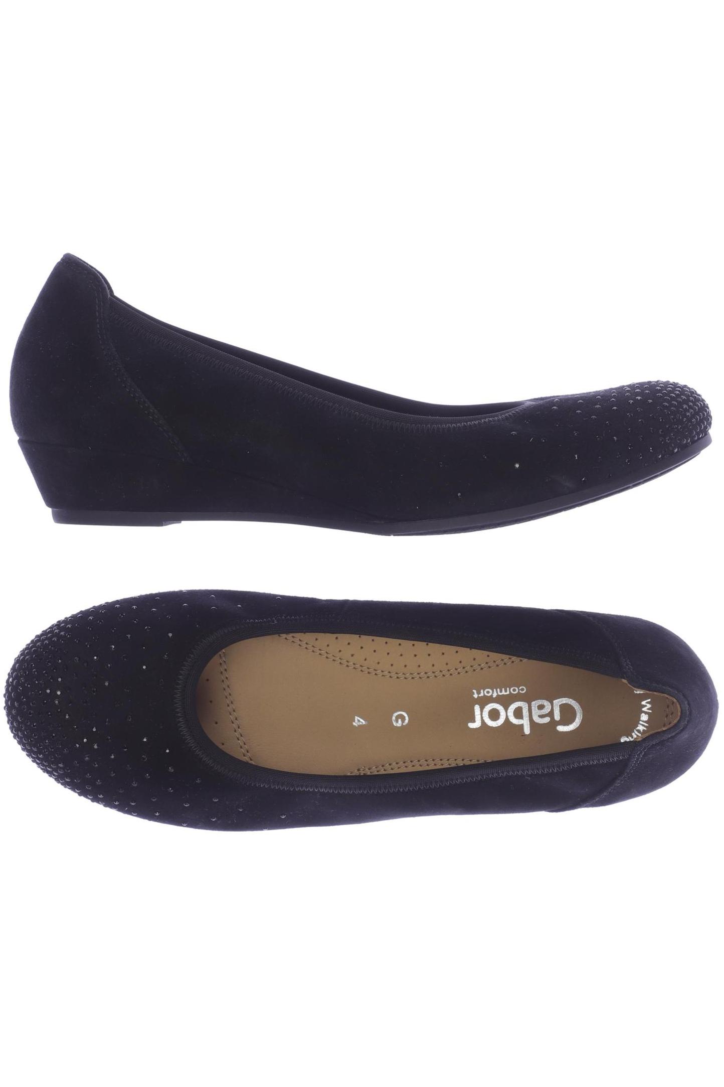 

Gabor Damen Ballerinas, schwarz, Gr. 4