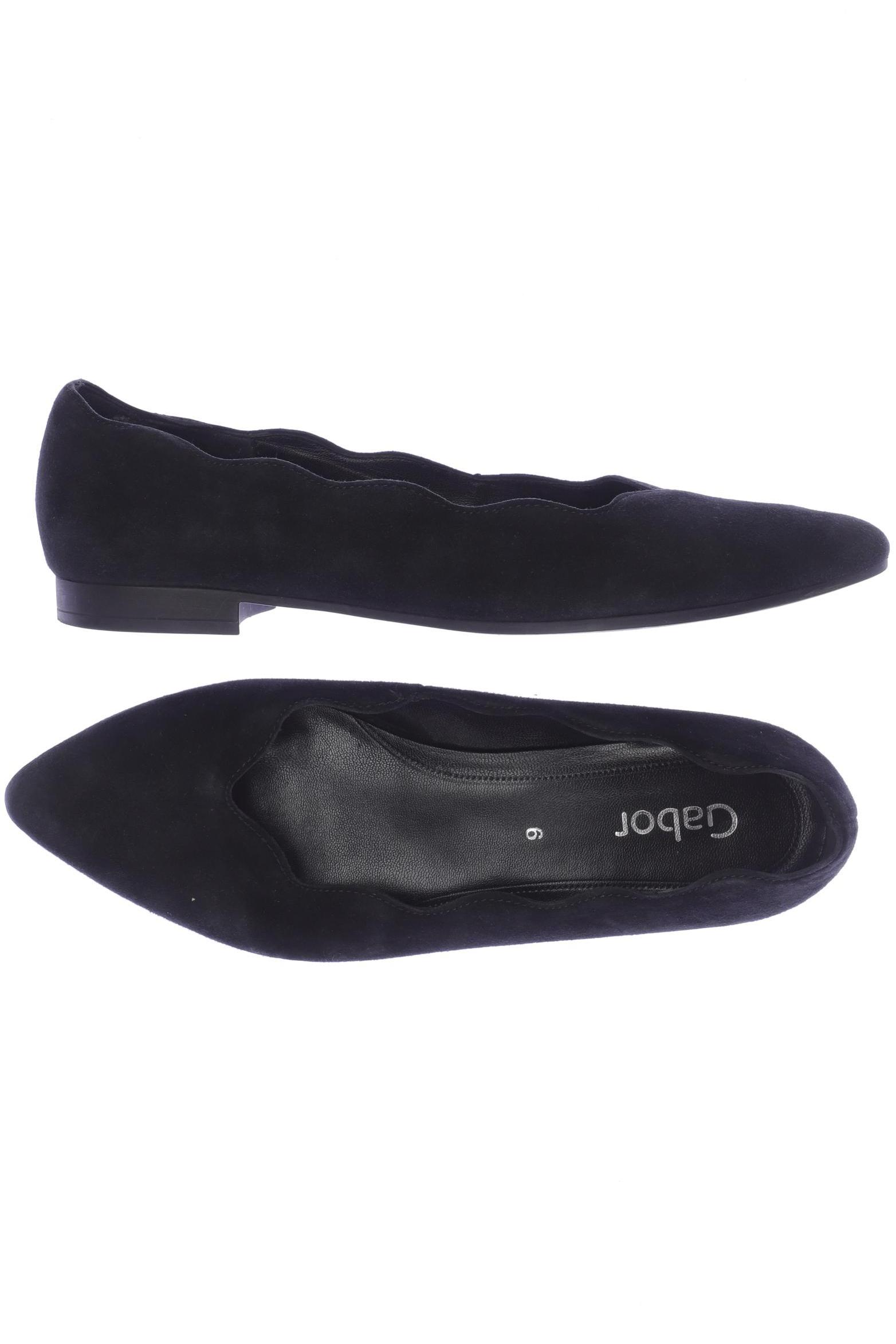 

Gabor Damen Ballerinas, schwarz, Gr. 6