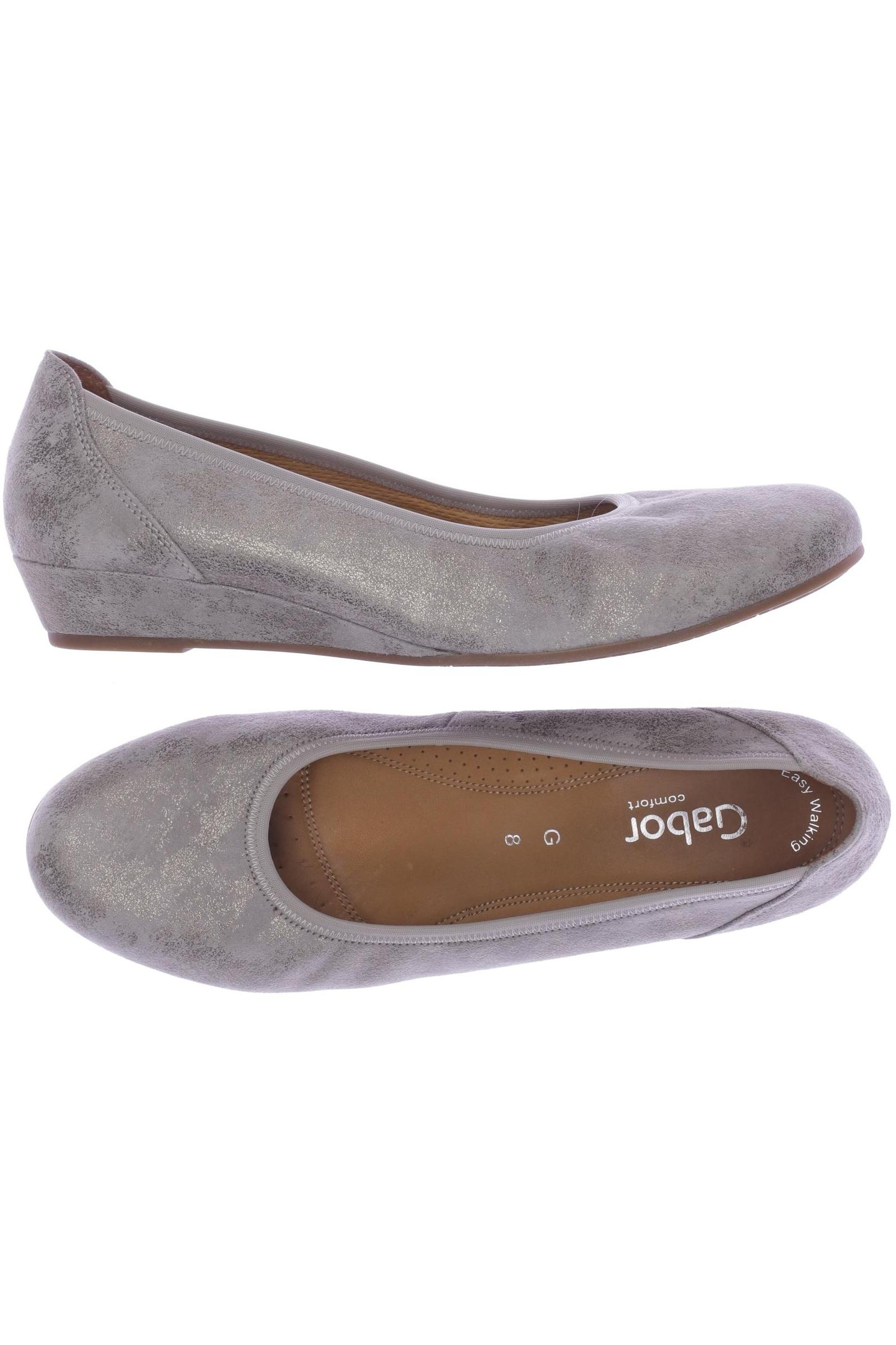 

Gabor Damen Ballerinas, grau, Gr. 8