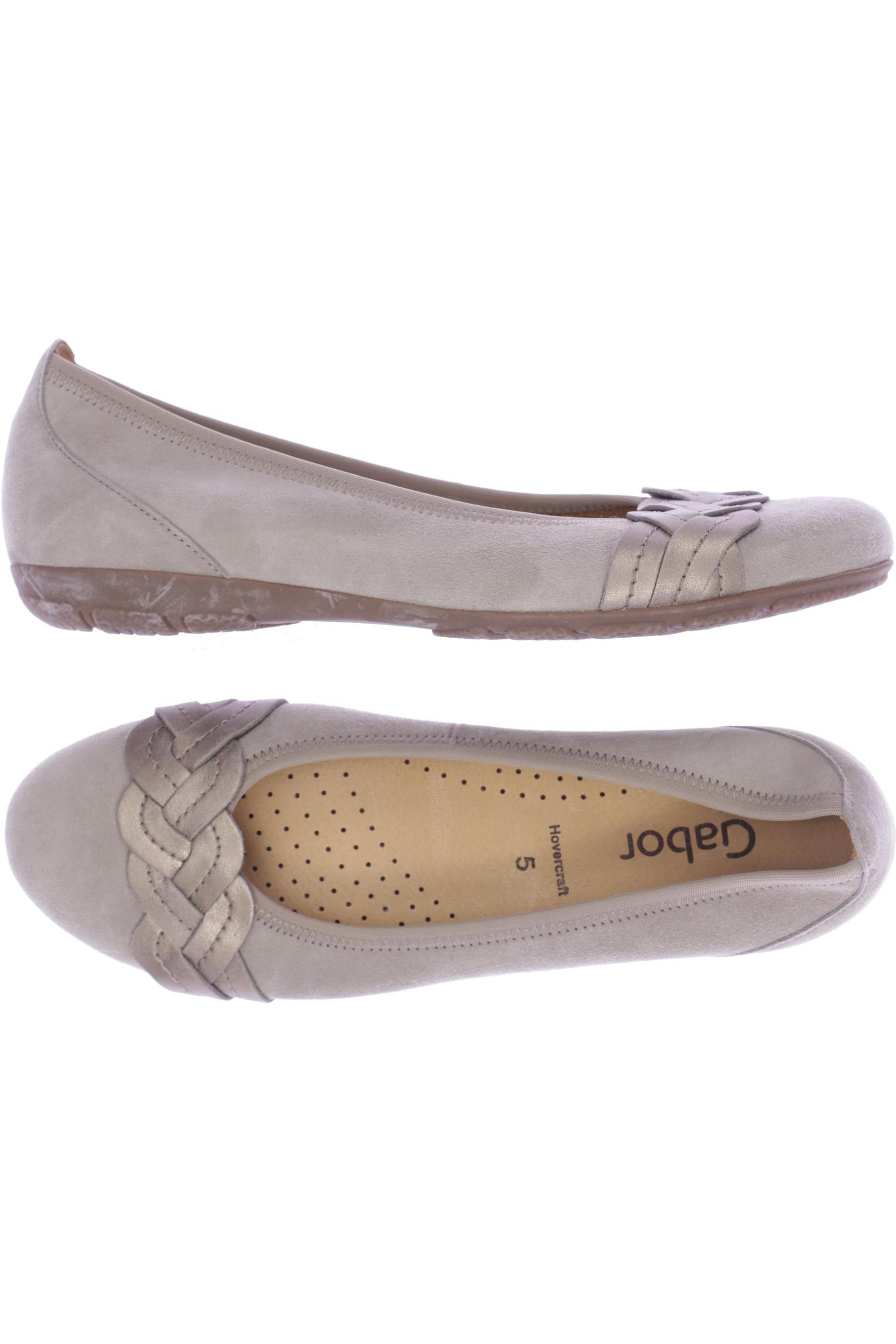 

Gabor Damen Ballerinas, beige, Gr. 5