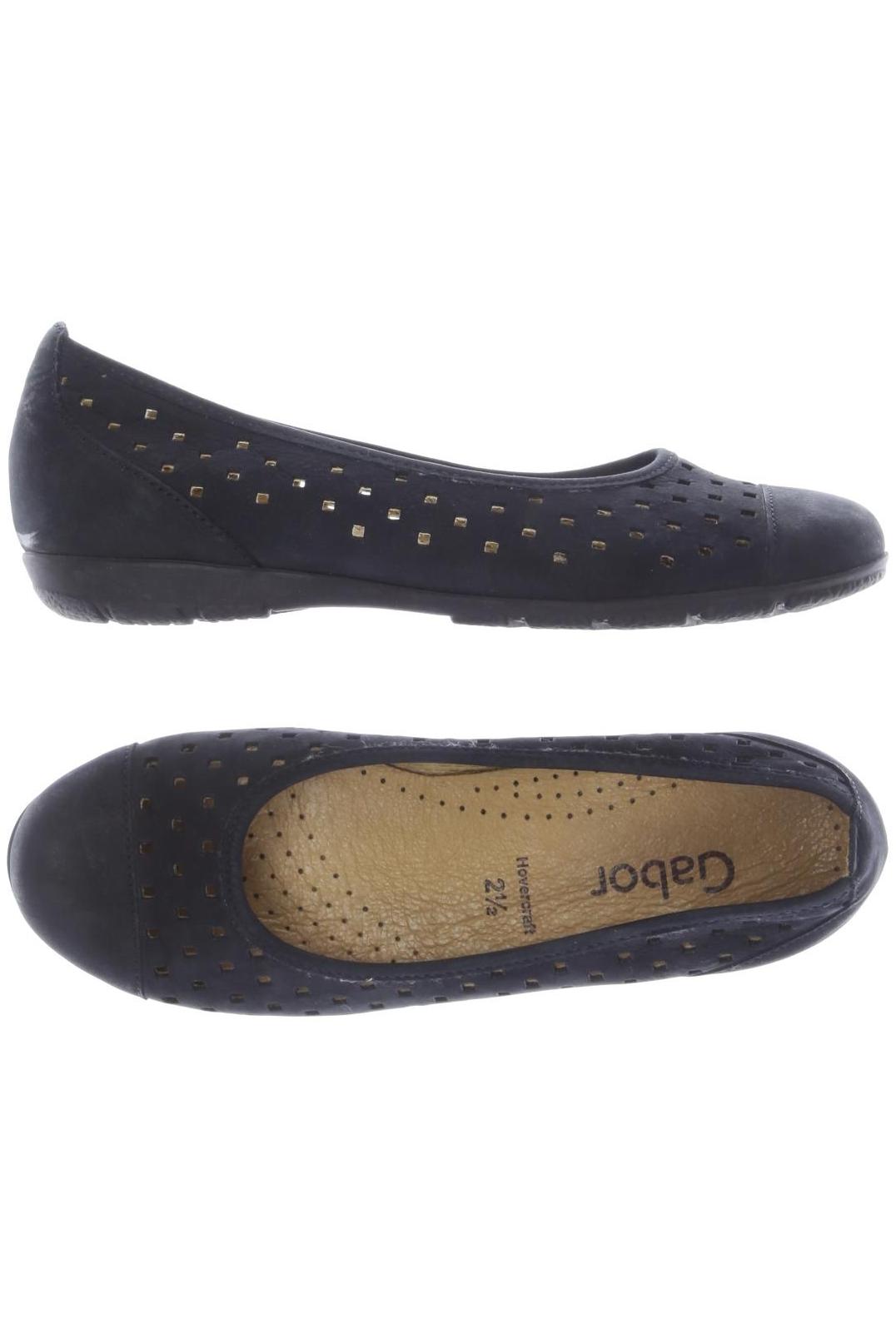 

Gabor Damen Ballerinas, schwarz, Gr. 2.5