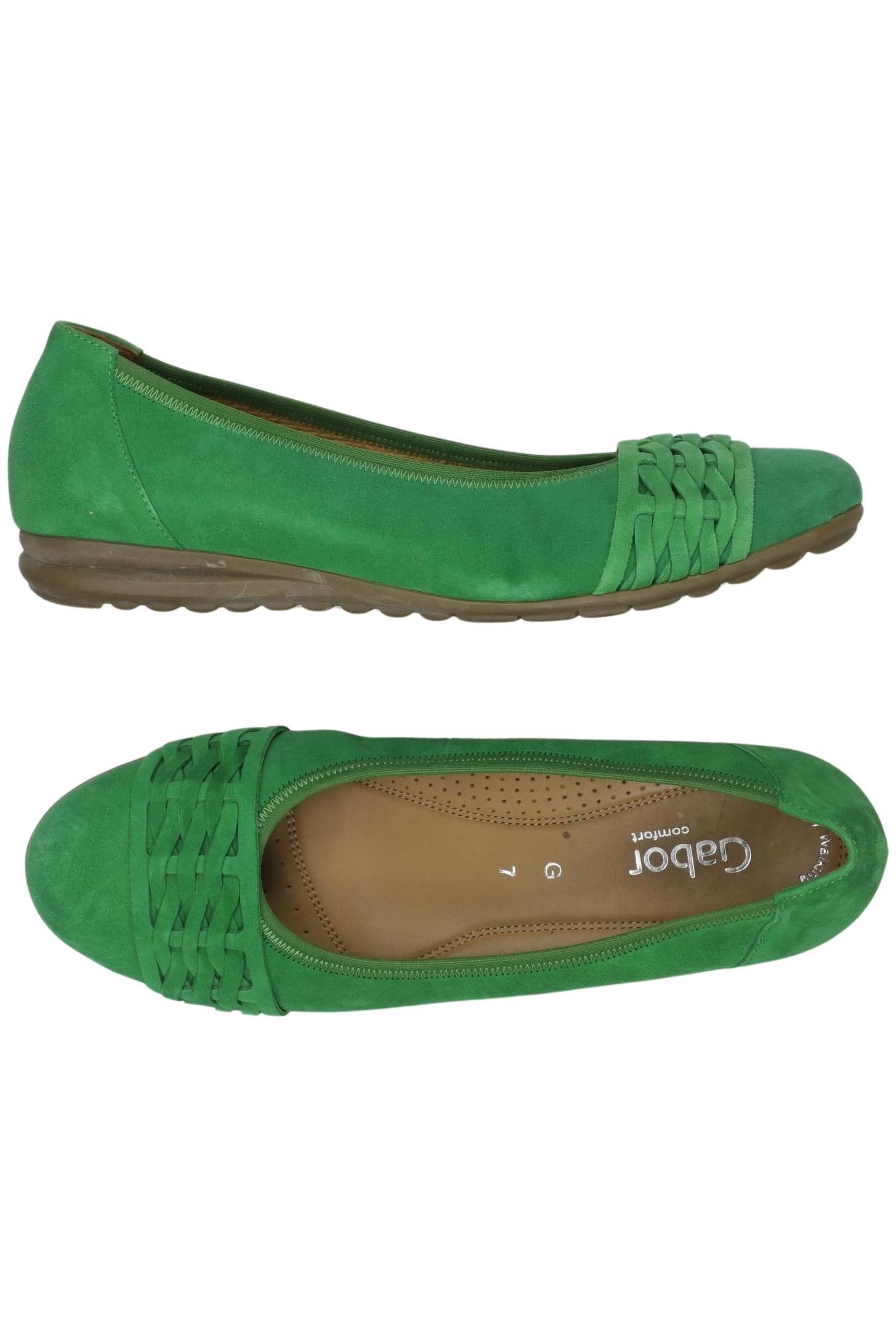 

Gabor Damen Ballerinas, grün, Gr. 7