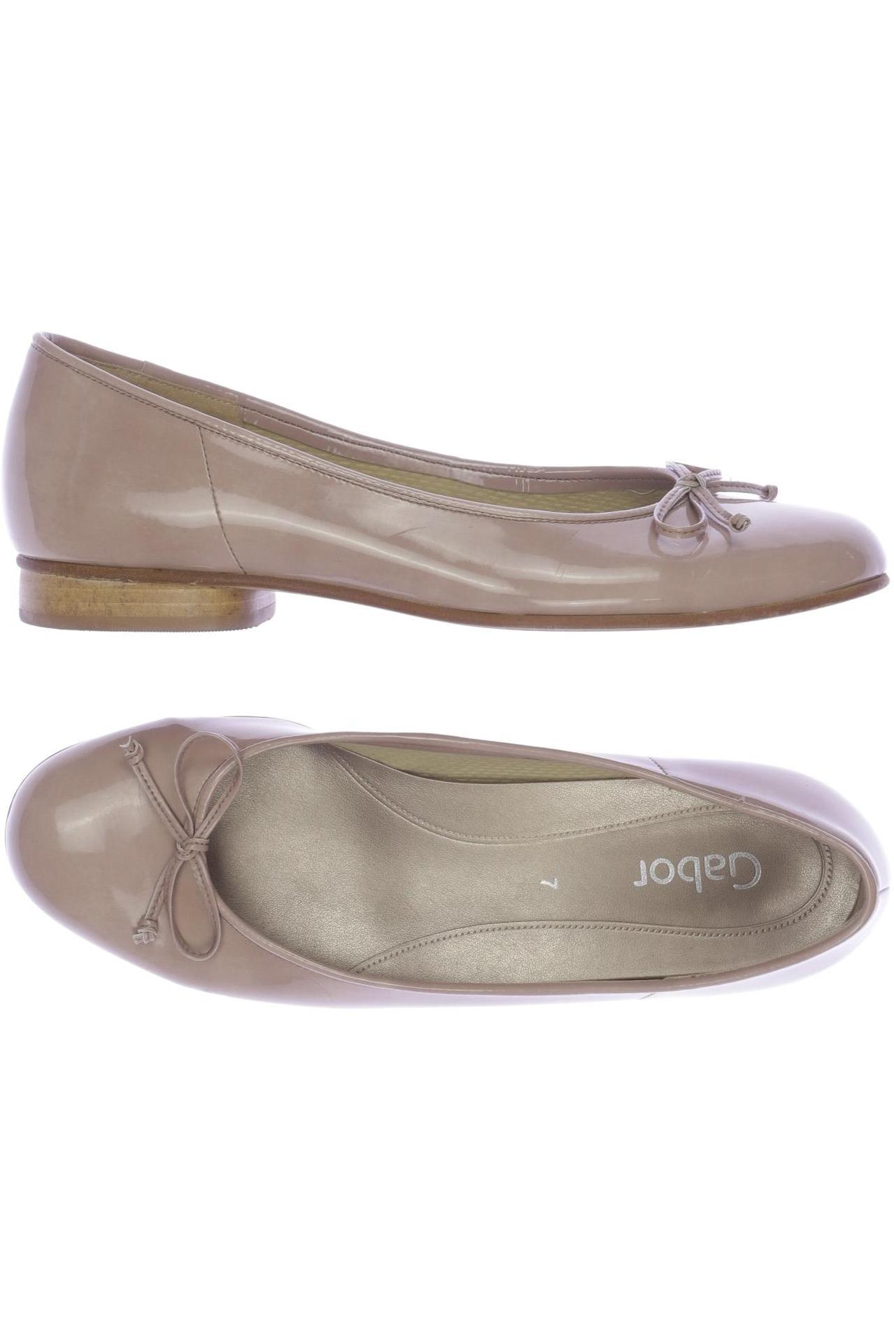 

Gabor Damen Ballerinas, beige, Gr. 7