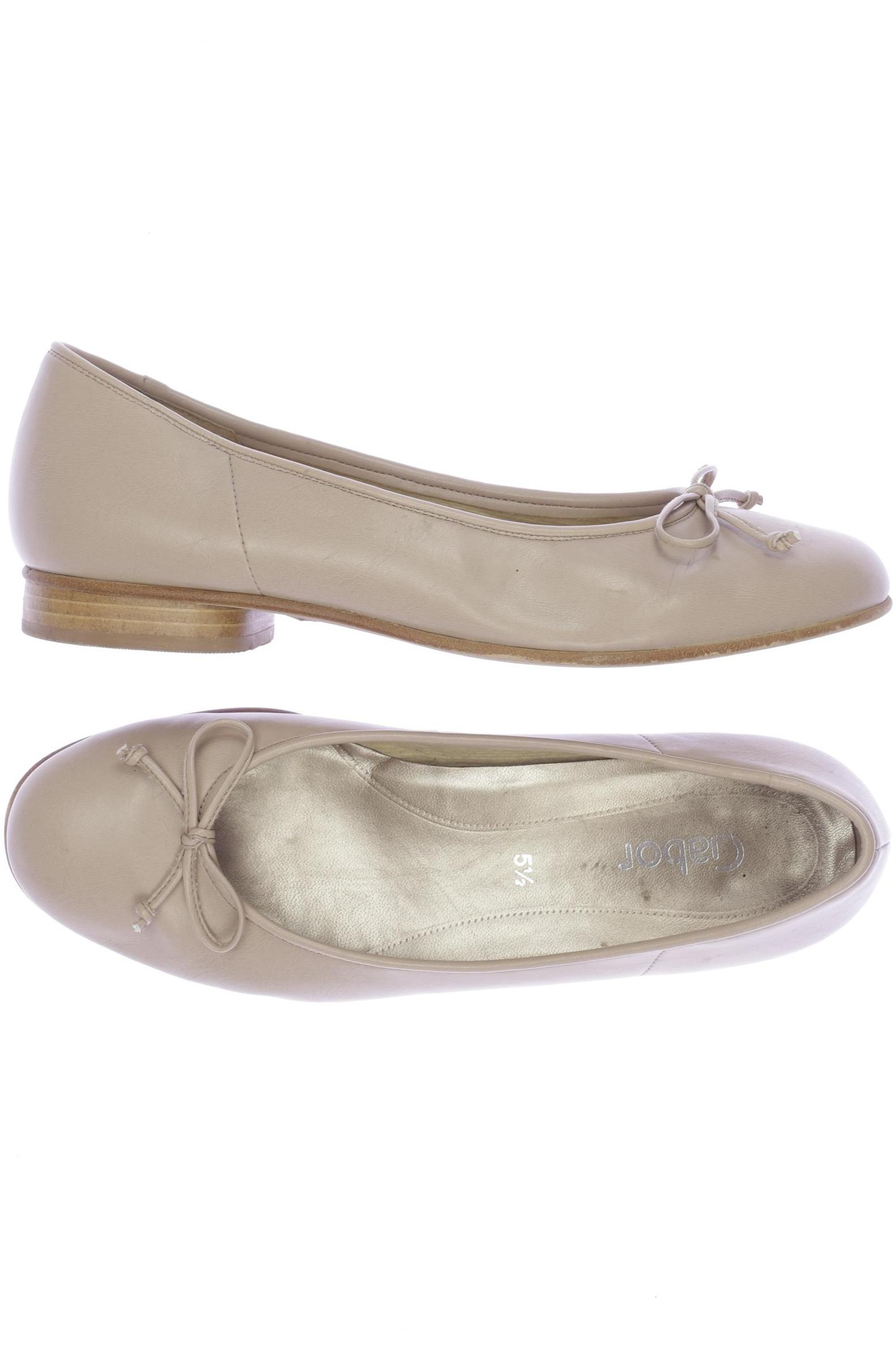

Gabor Damen Ballerinas, beige, Gr. 5.5