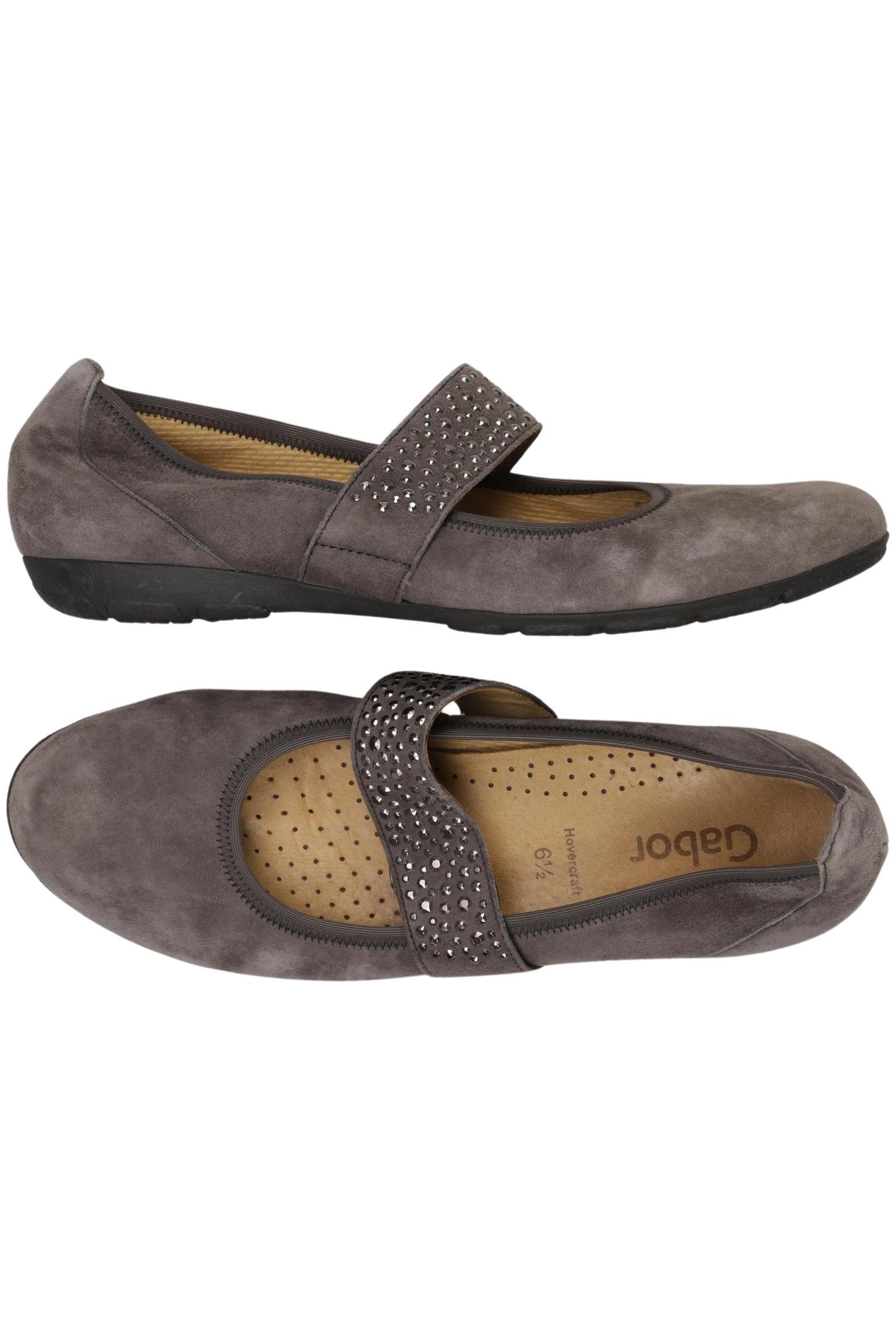 

Gabor Damen Ballerinas, grau, Gr. 6.5